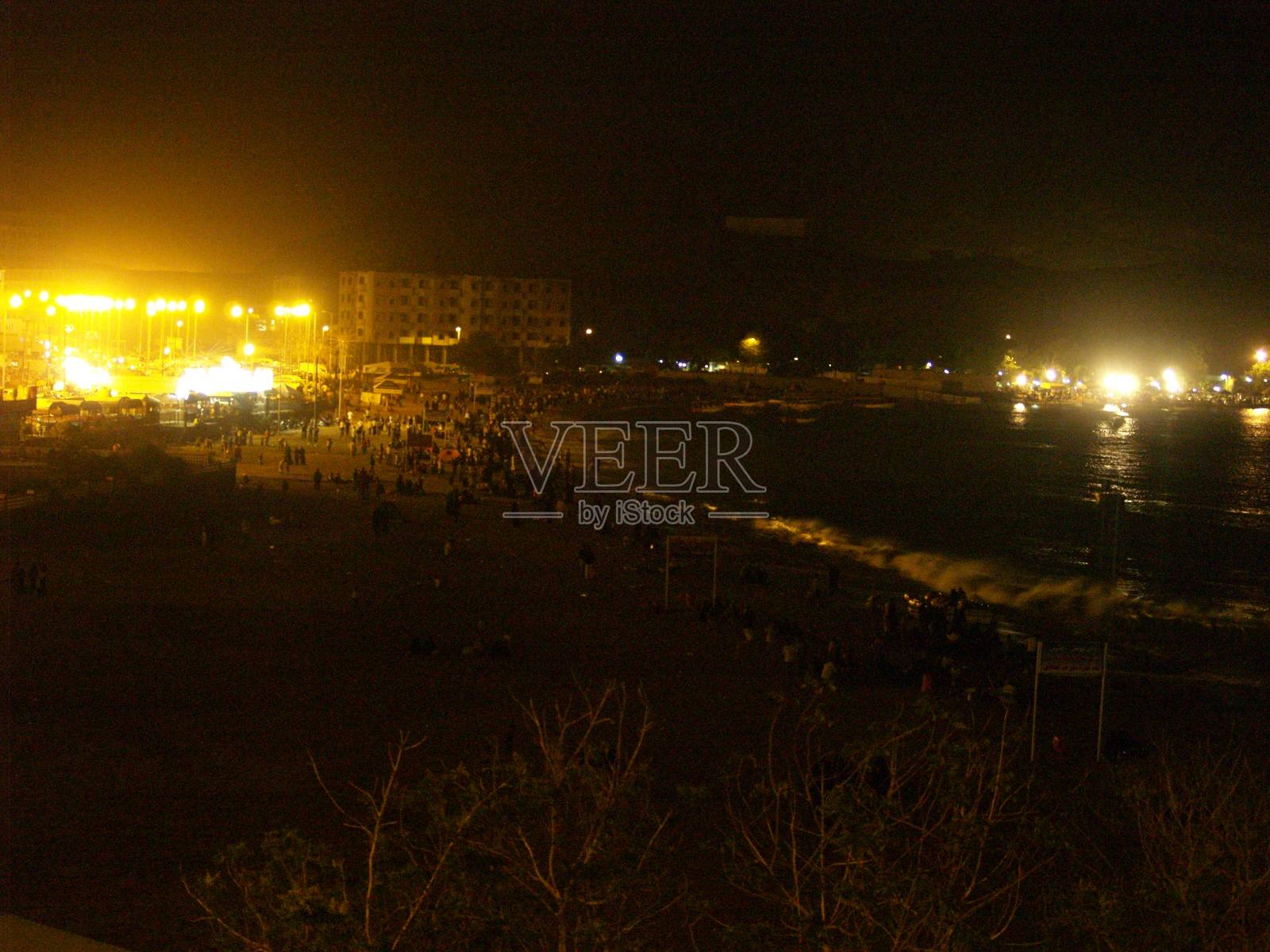 夜晚的金莫尔照片摄影图片