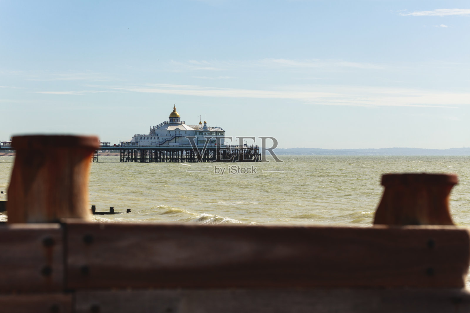 伊斯特本码头照片摄影图片