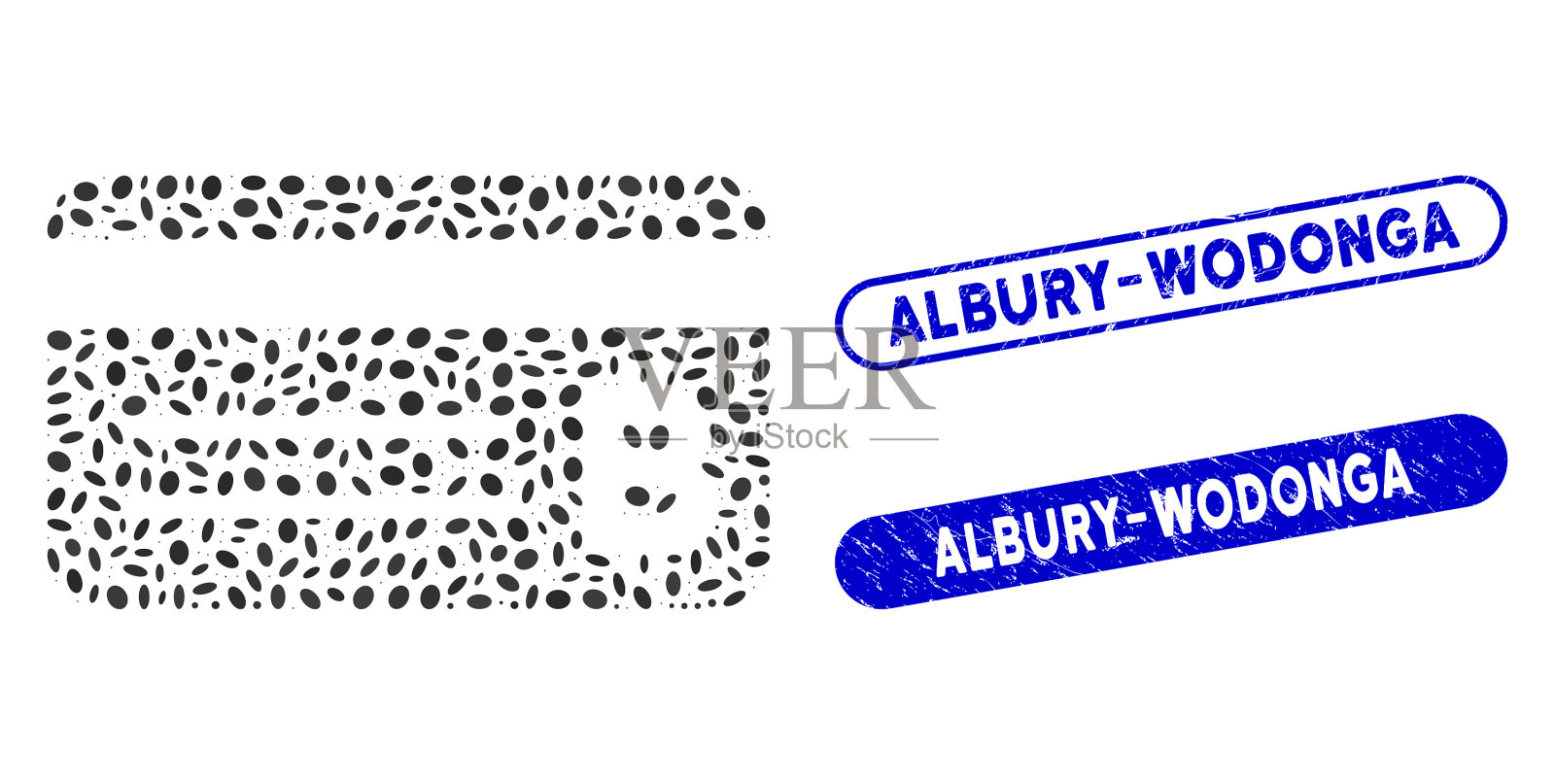 椭圆形马赛克比特币银行卡与刮花插画图片素材