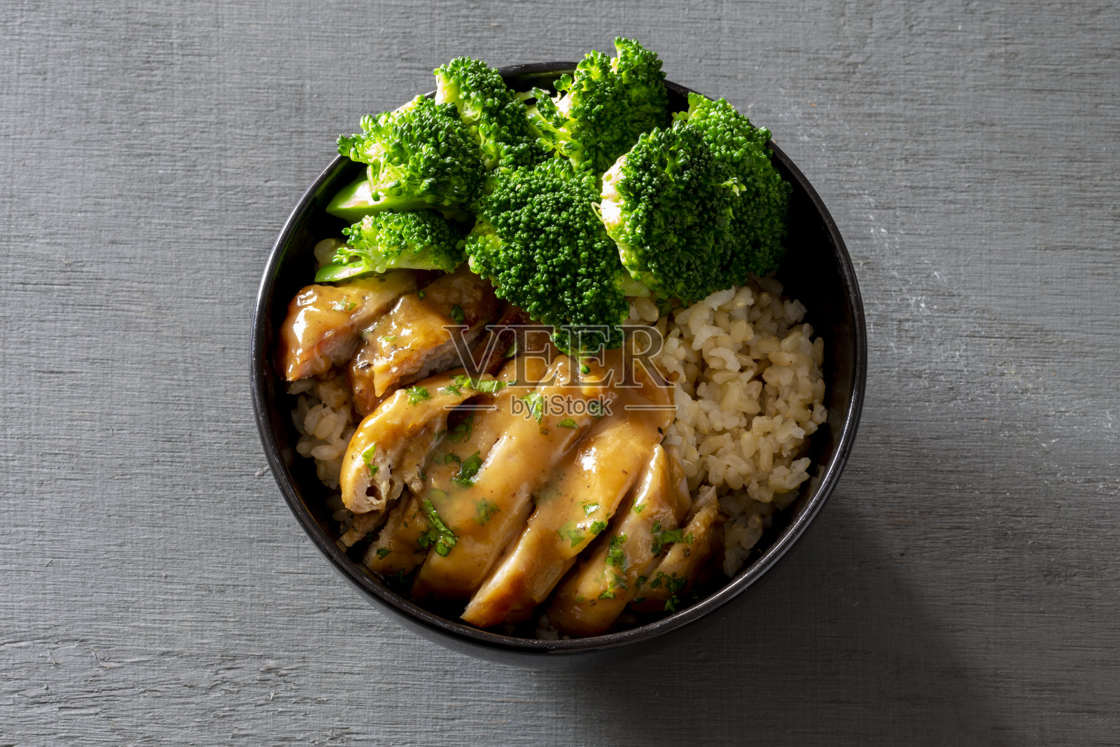 蜂蜜芥末鸡照片摄影图片