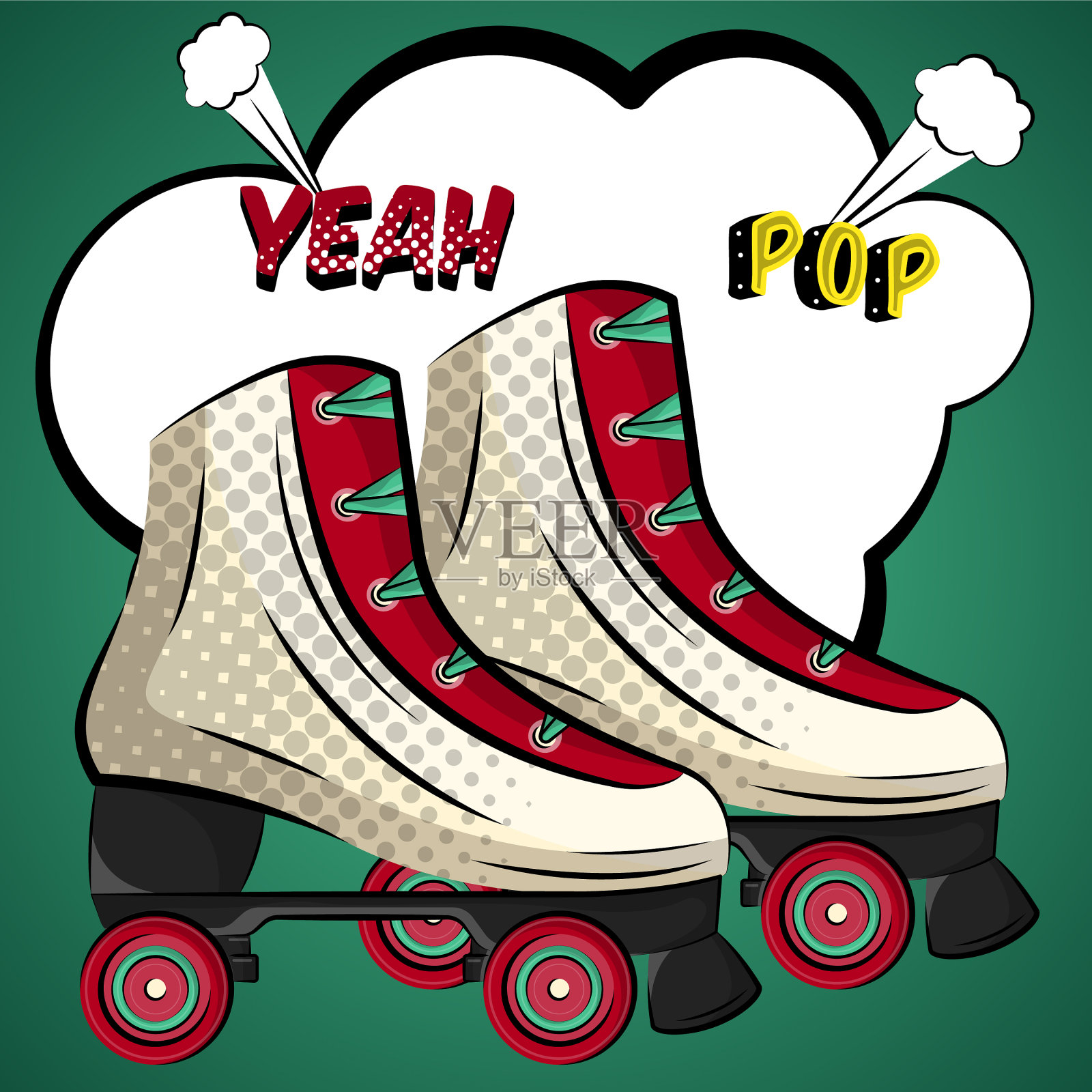 波普艺术插画图片素材