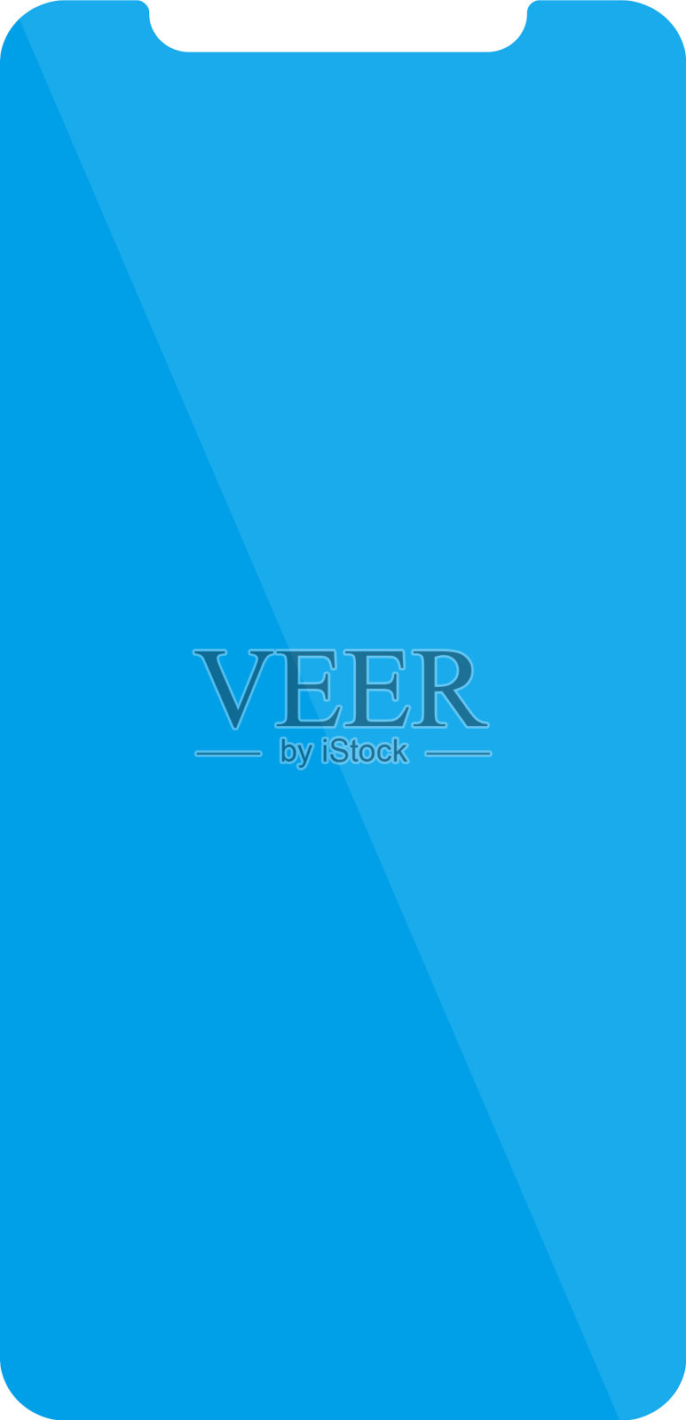 钢化玻璃或薄膜屏幕保护器库存设计元素图片