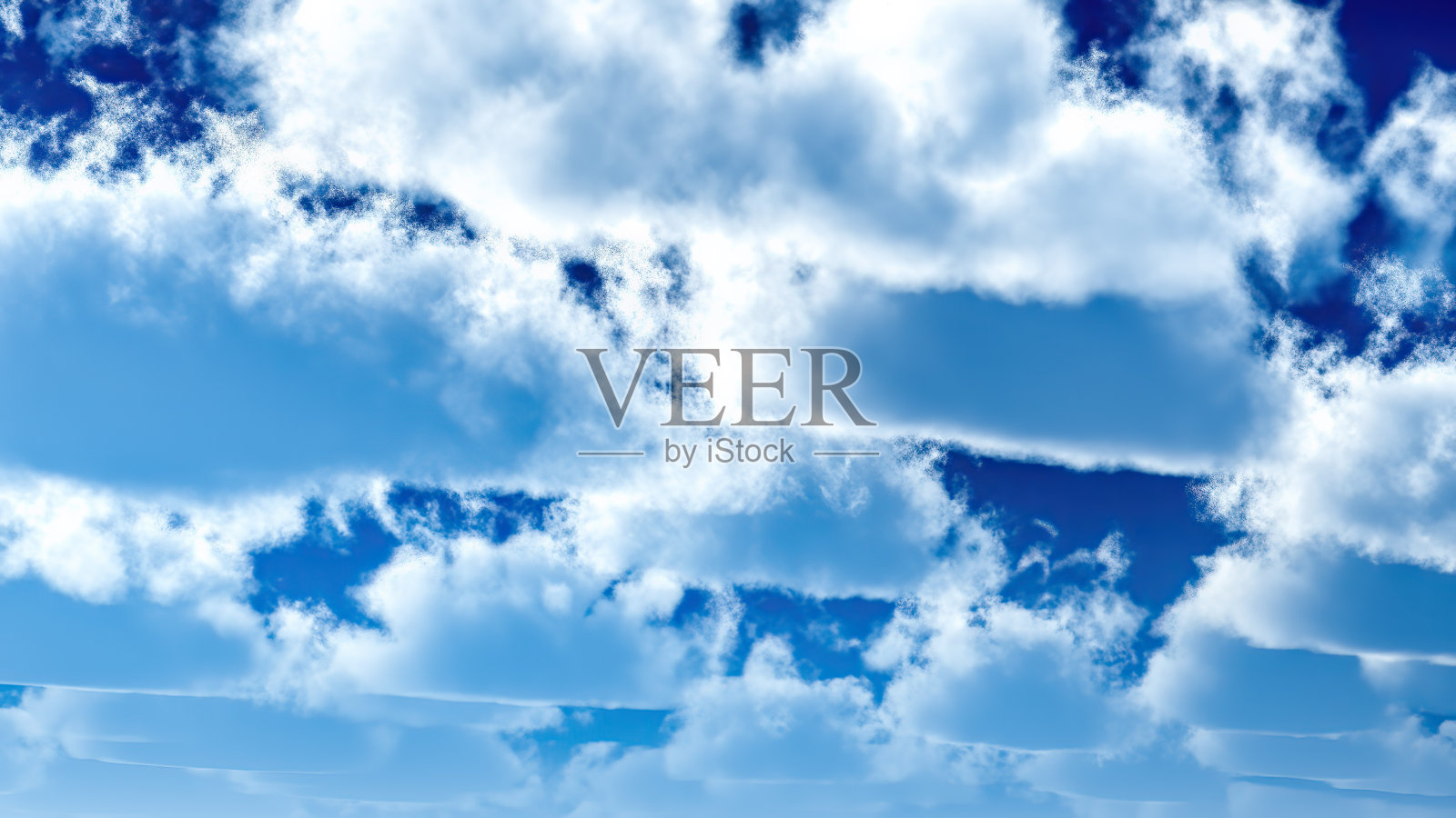 蓝天白云3d渲染照片摄影图片