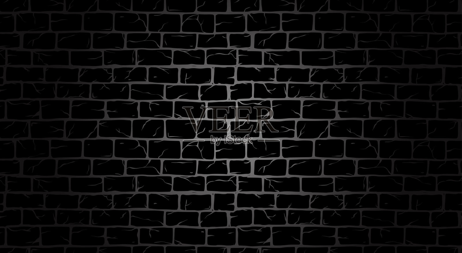 墙面无缝图案，旧的长方形砖用于海报屋的外立面装饰。粗糙的室内/室外，工具店，DIY商店，花园中心或涂鸦艺术。向量插画图片素材