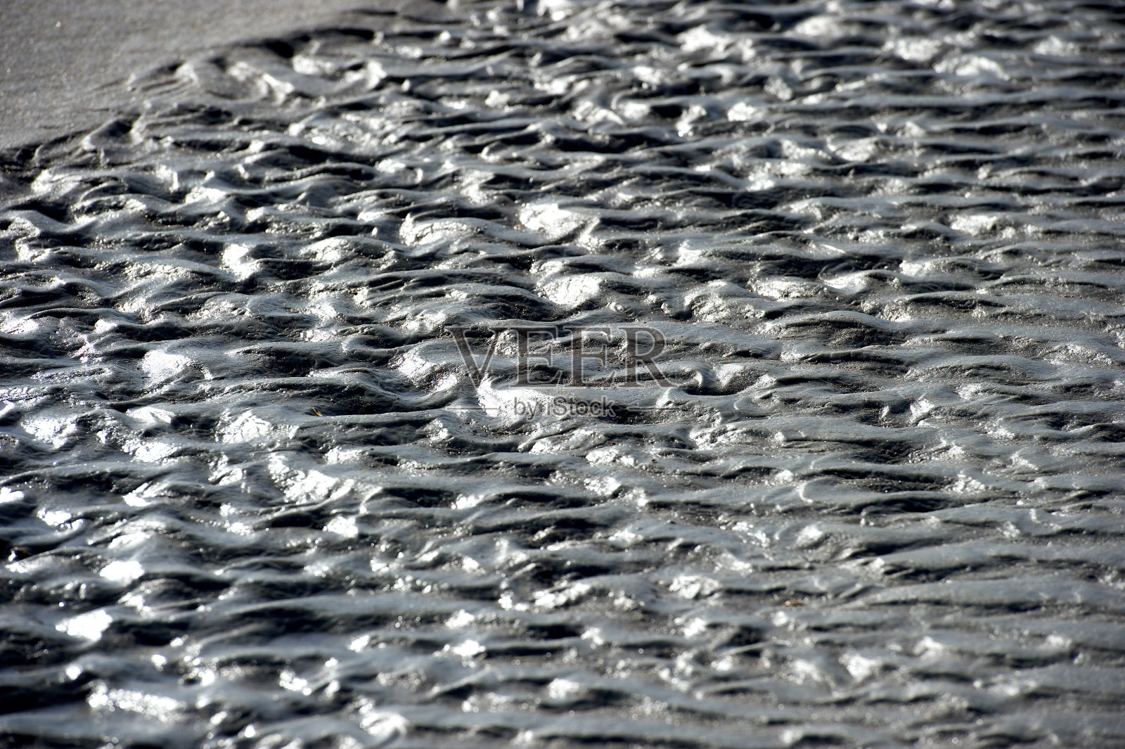 海滩上的纹理照片摄影图片