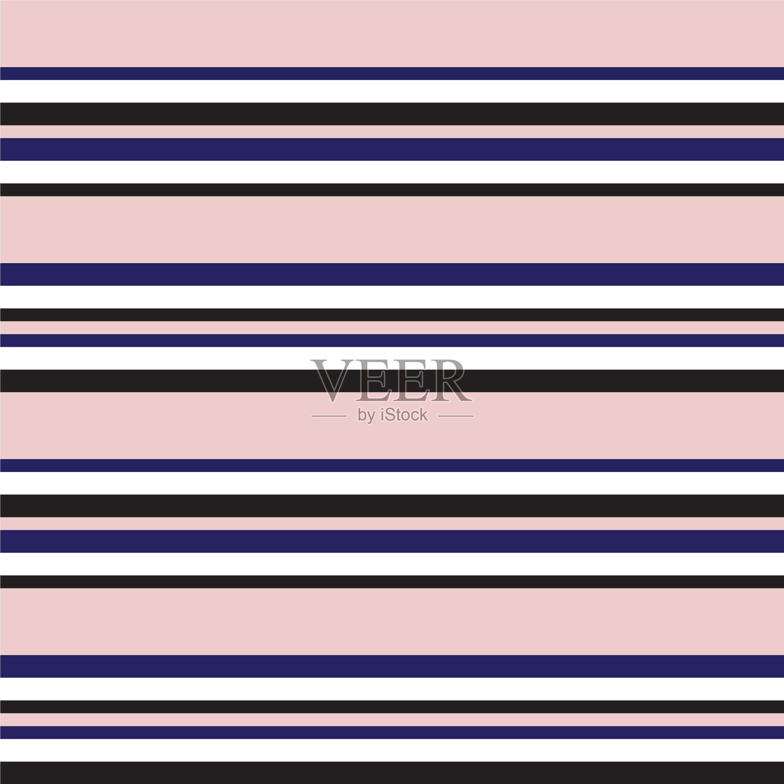 多彩的经典现代条纹图案插画图片素材