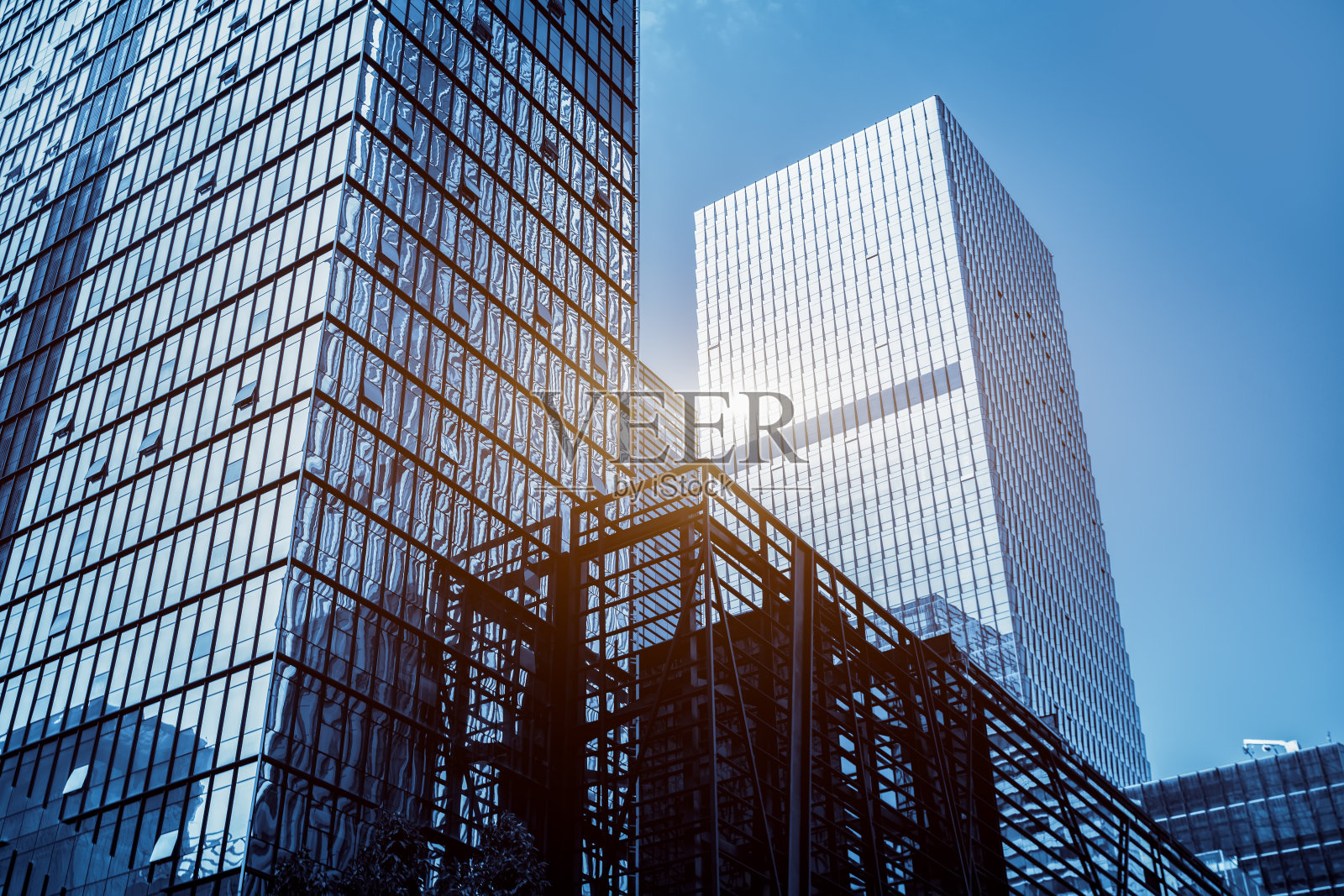 深圳金融中心及街道广场照片摄影图片