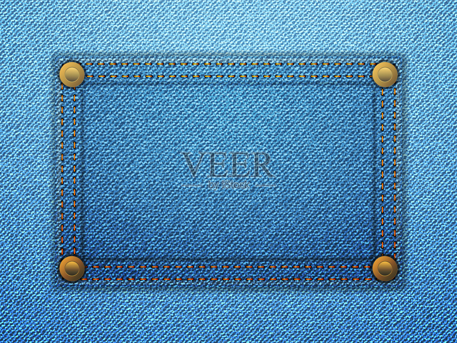 牛仔裤品牌背景插画图片素材