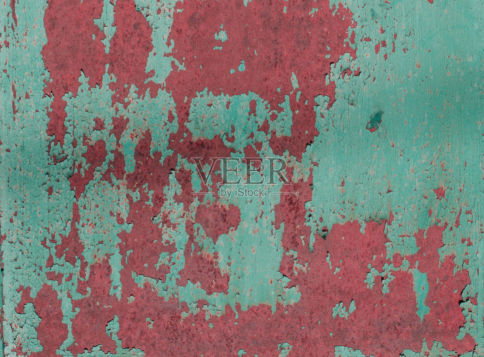 老了油漆。铁的表面。生锈。照片摄影图片