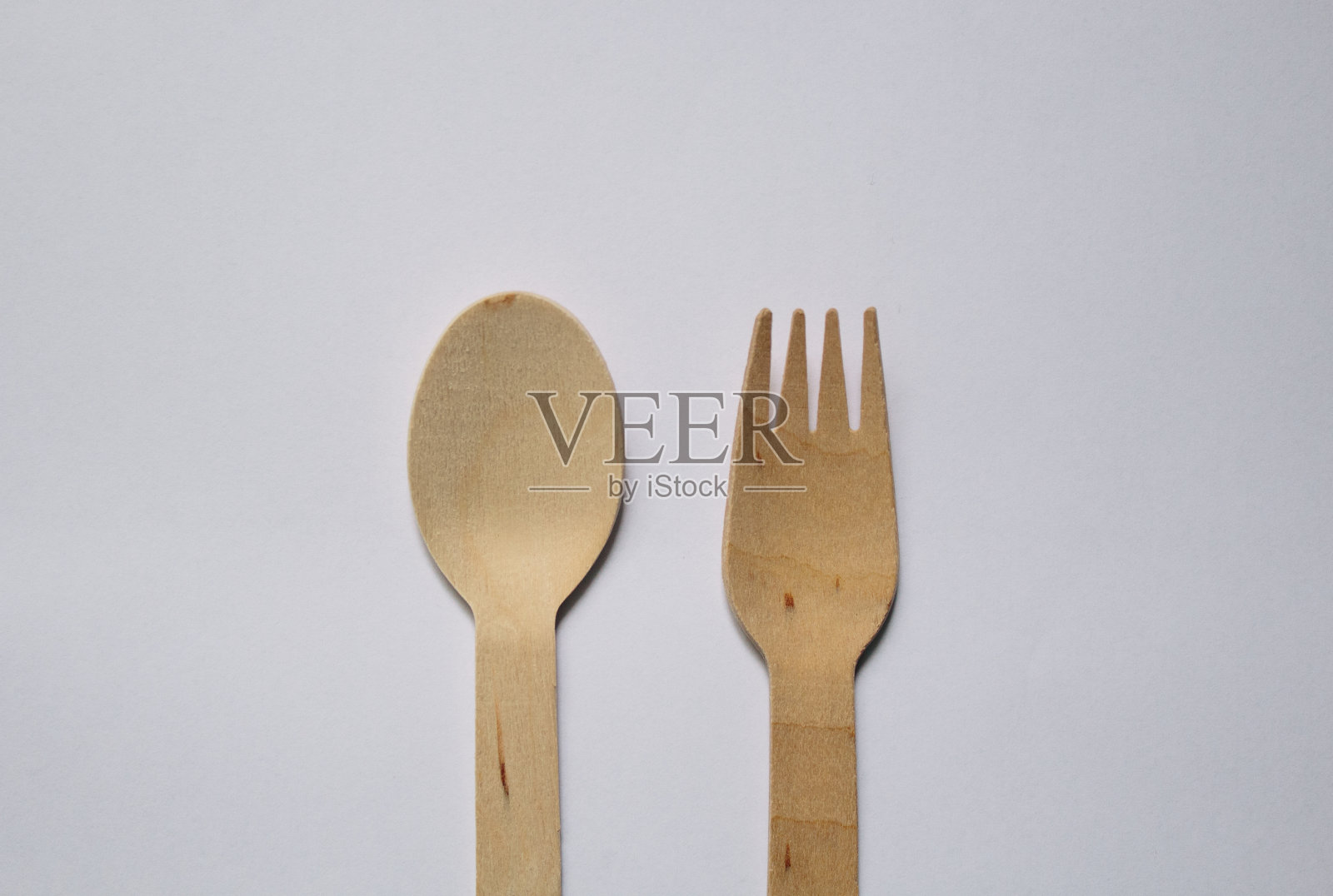 竹叉匙照片摄影图片