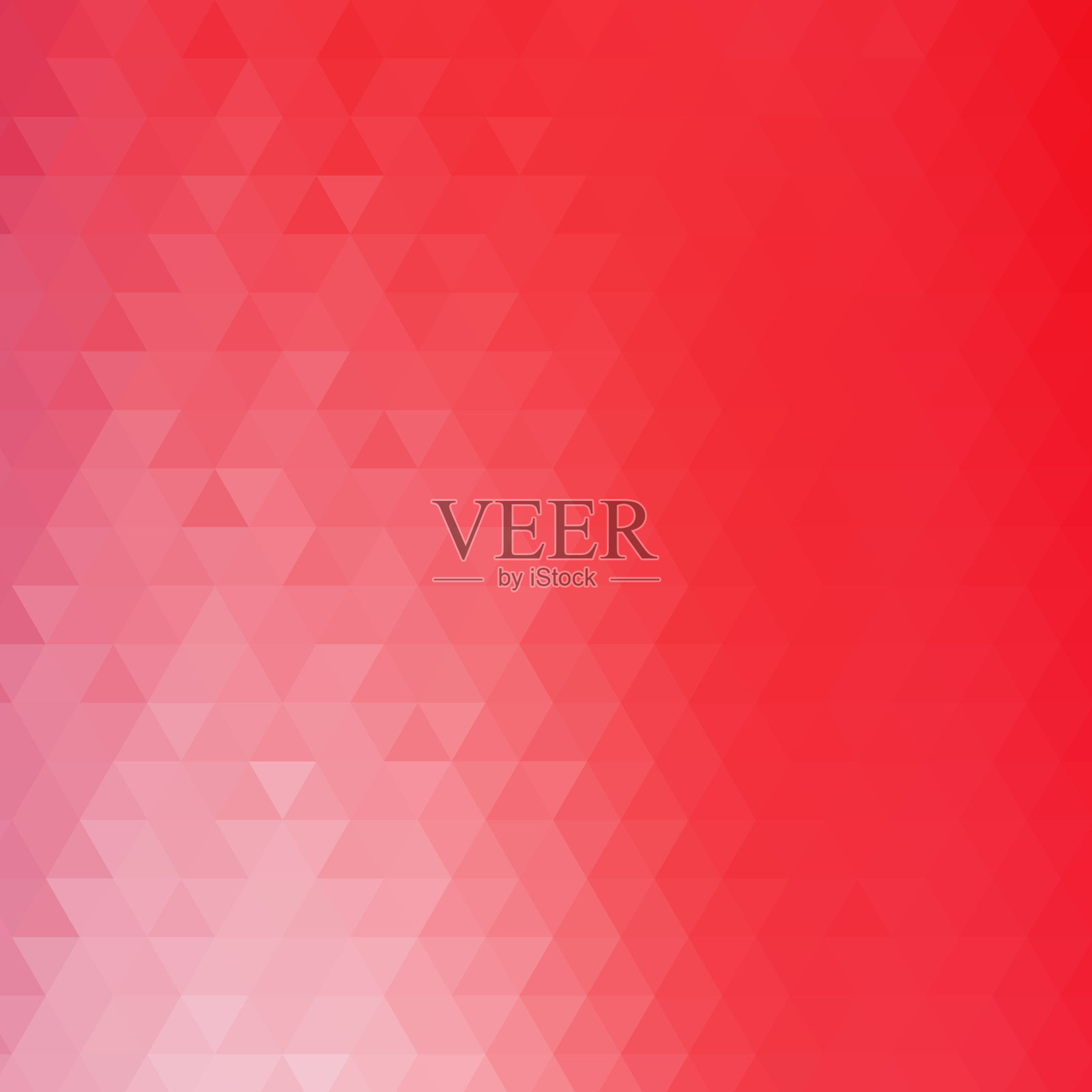 红色三角形的广告背景布局插画图片素材