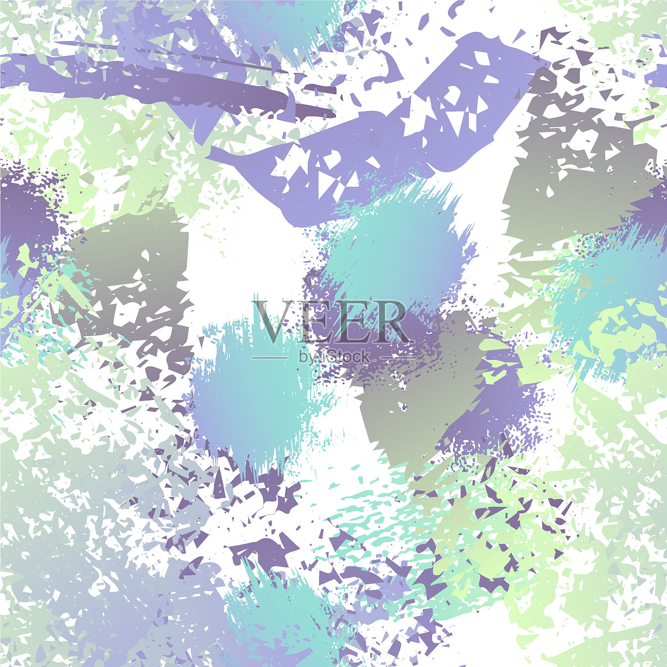 飞溅笔刷描面水彩无穷插画图片素材