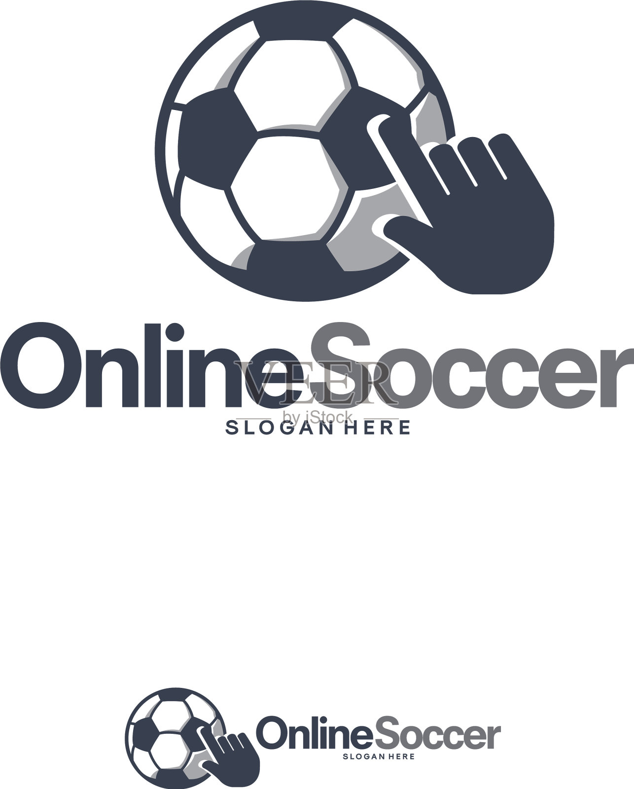 在线足球标志设计足球信息标志设计元素图片