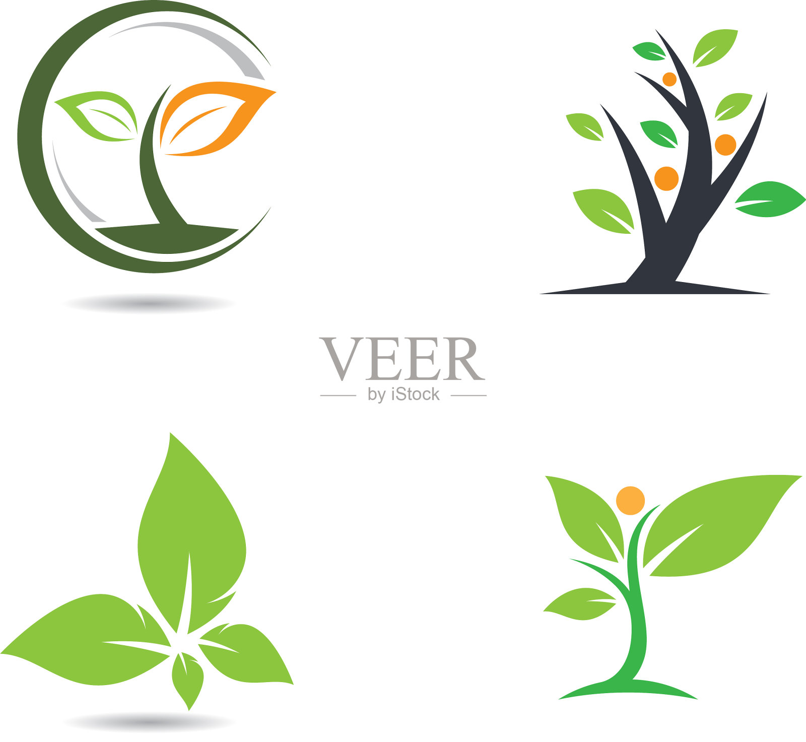 生态标志图标图标素材