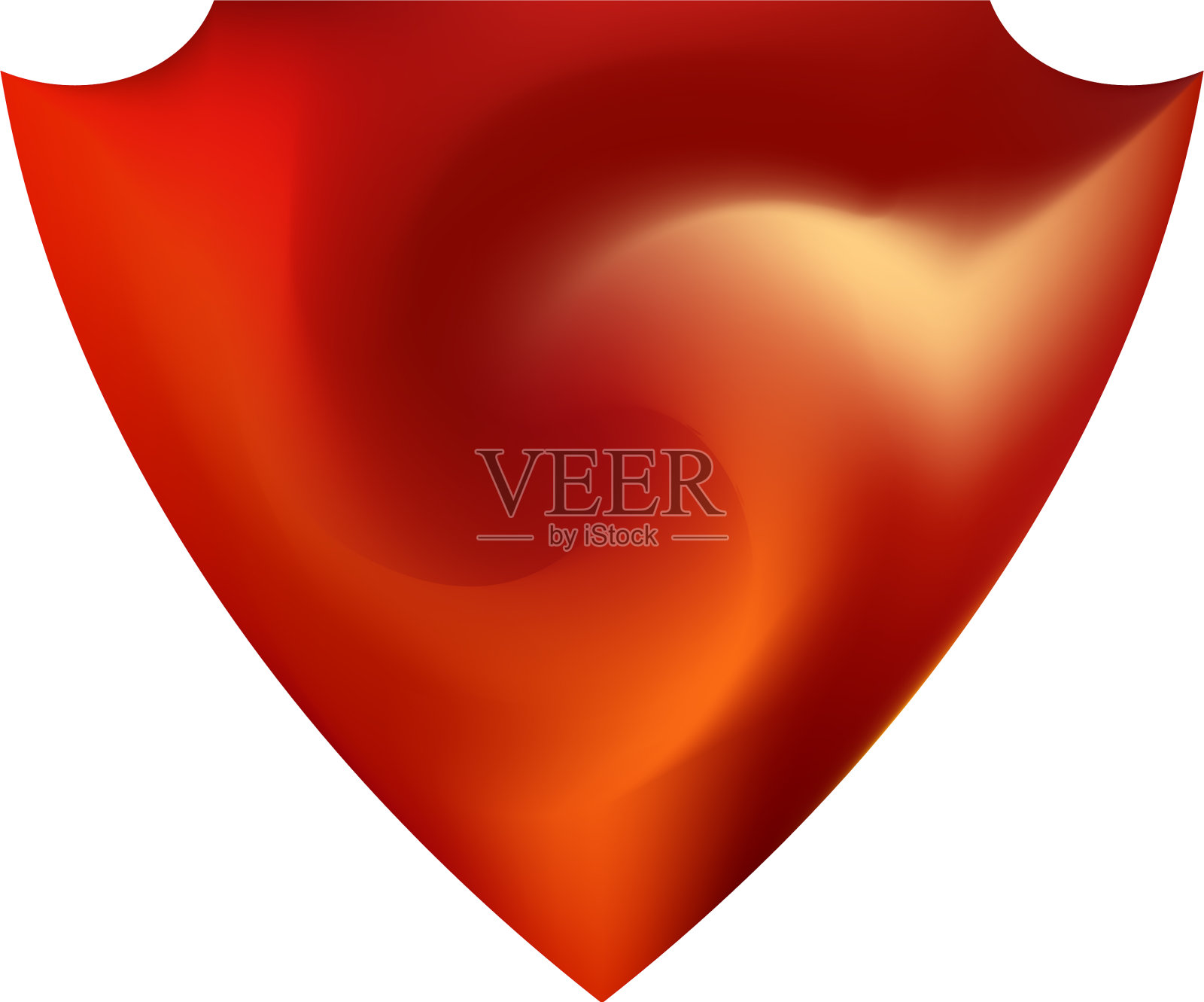 模糊的背景形成一个形状设计元素图片