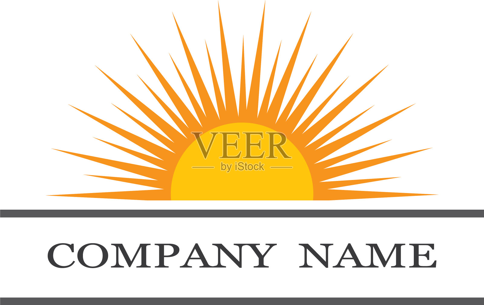 夏天象征图标插画图片素材