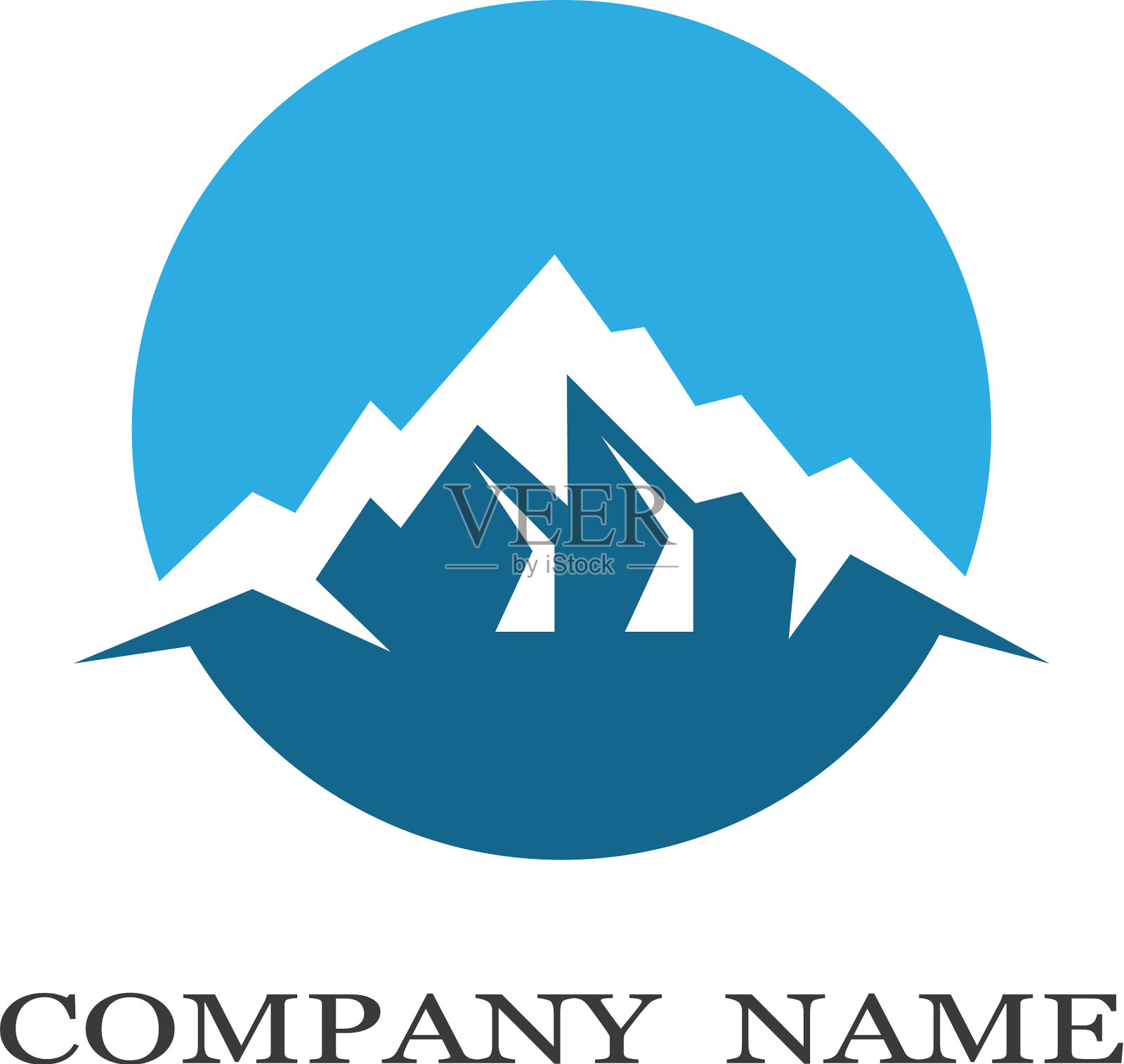 山图标设计插画图片素材