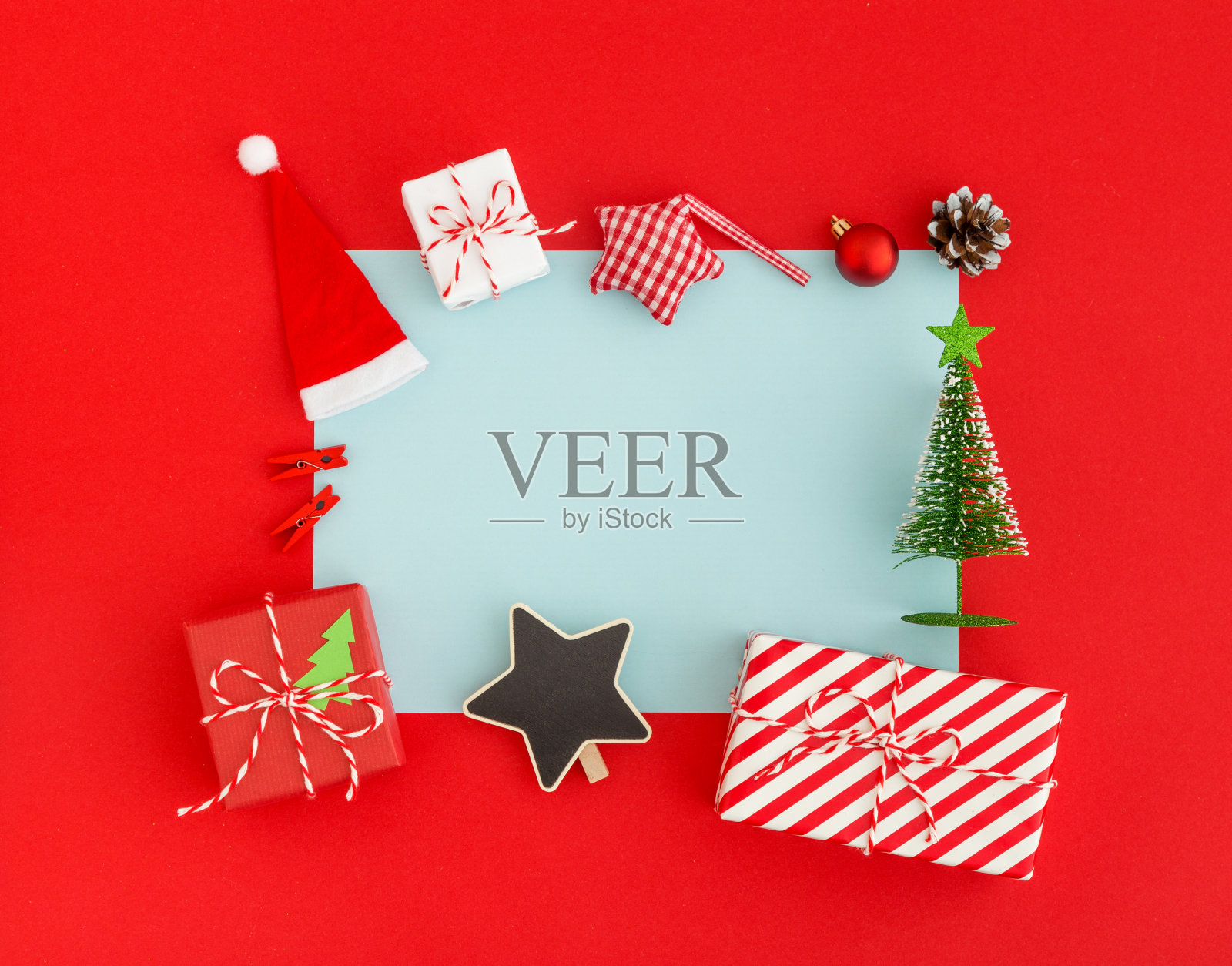 圣诞节的背景。照片摄影图片