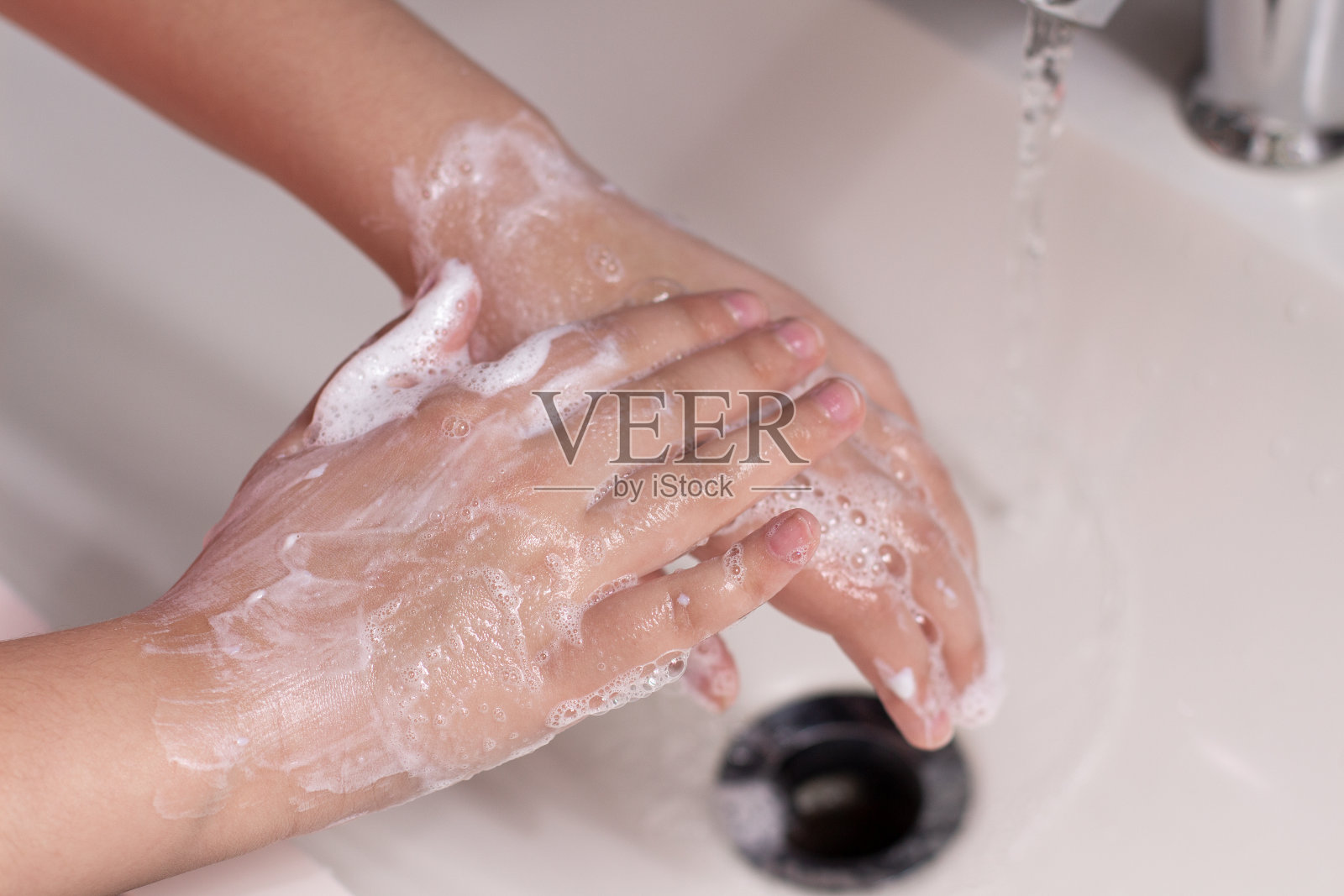 洗手照片摄影图片