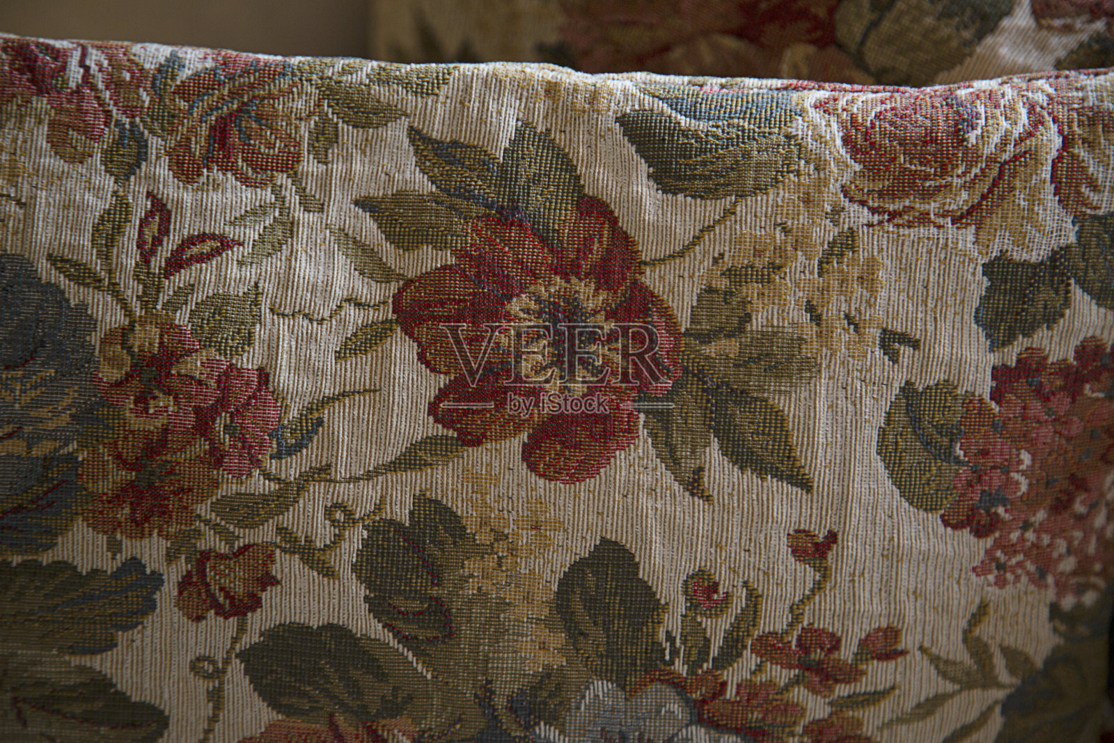 土耳其纺织中的传统几何图案照片摄影图片