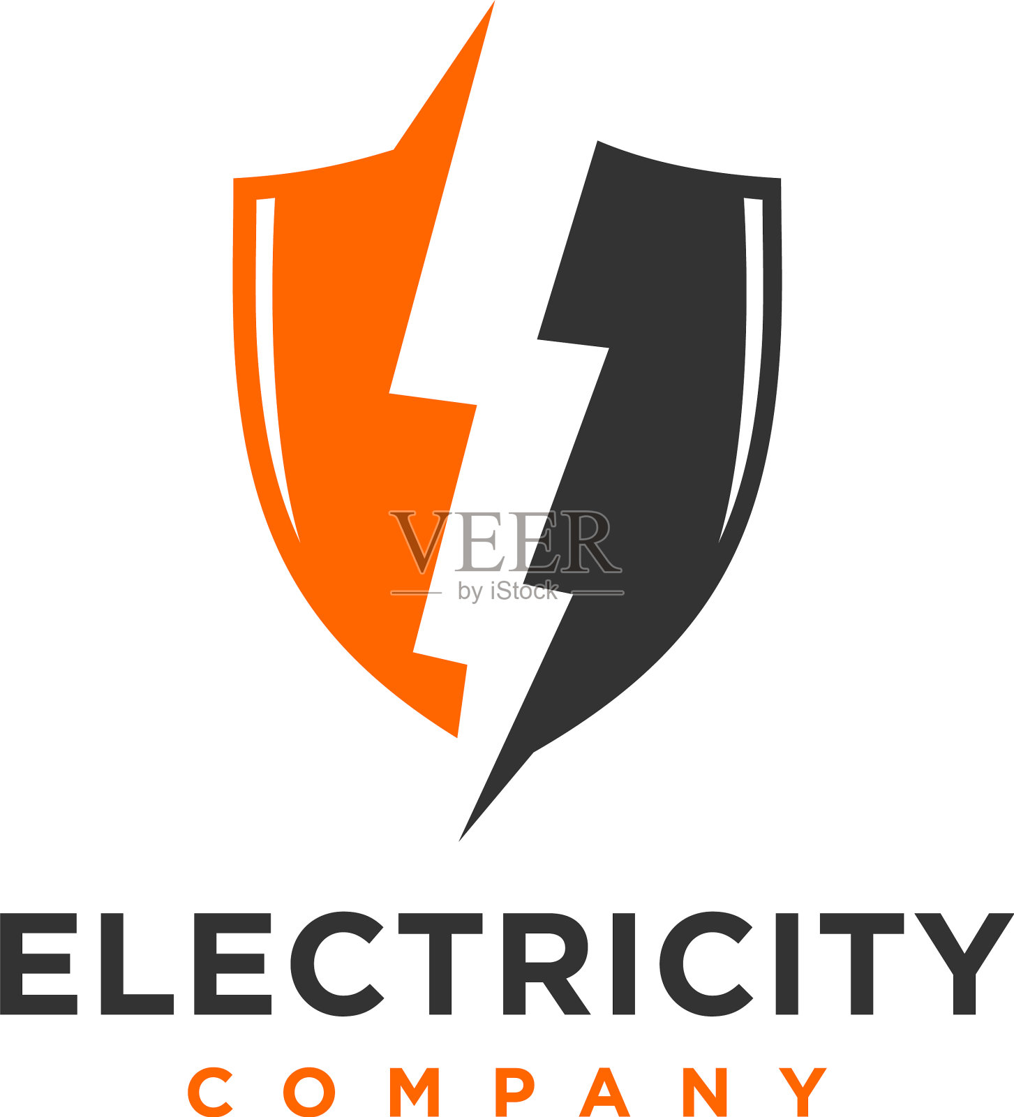 电气屏蔽工业标志插画图片素材