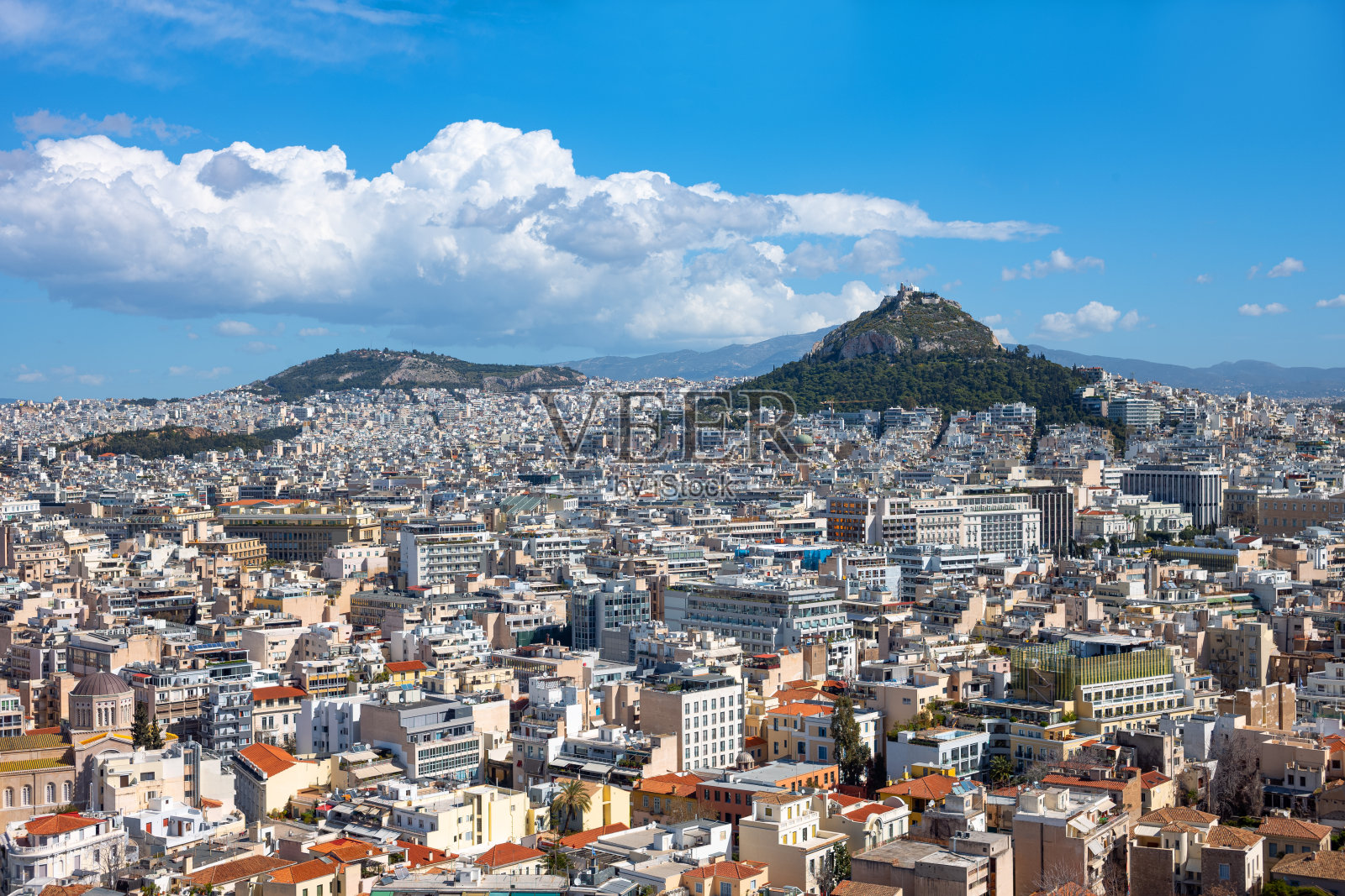 雅典及其历史遗迹照片摄影图片