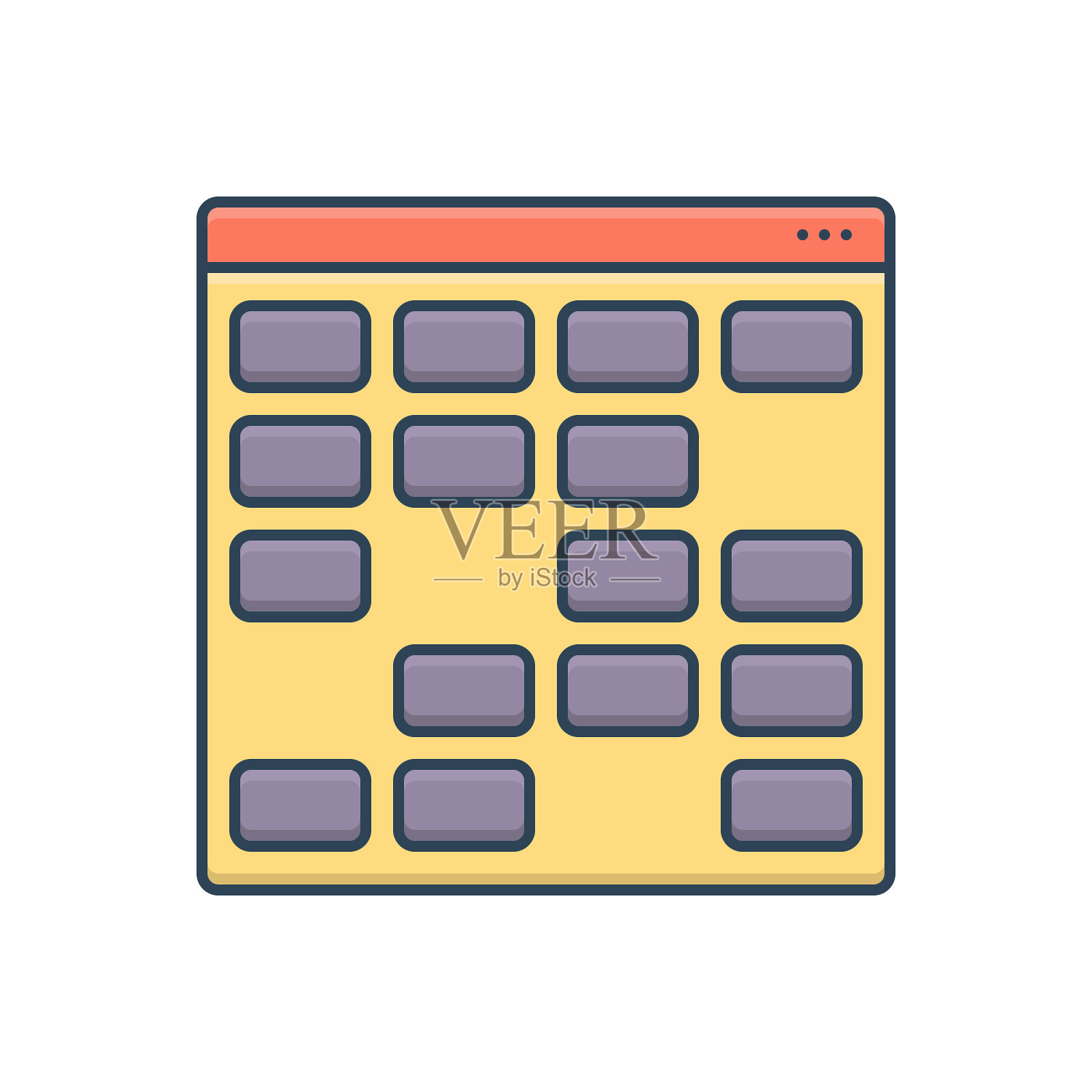 卡片分类插画图片素材