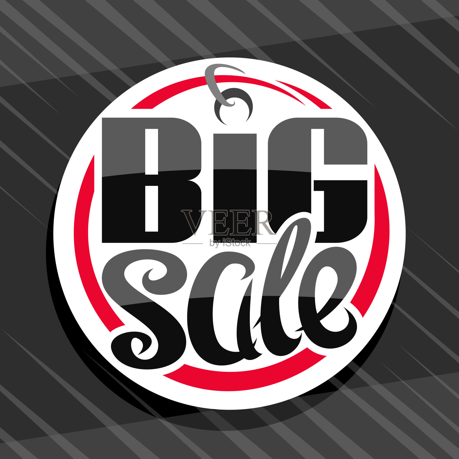 矢量标签大销售设计元素图片