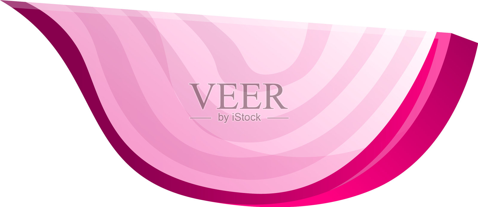 切片紫洋葱图标卡通风格设计元素图片