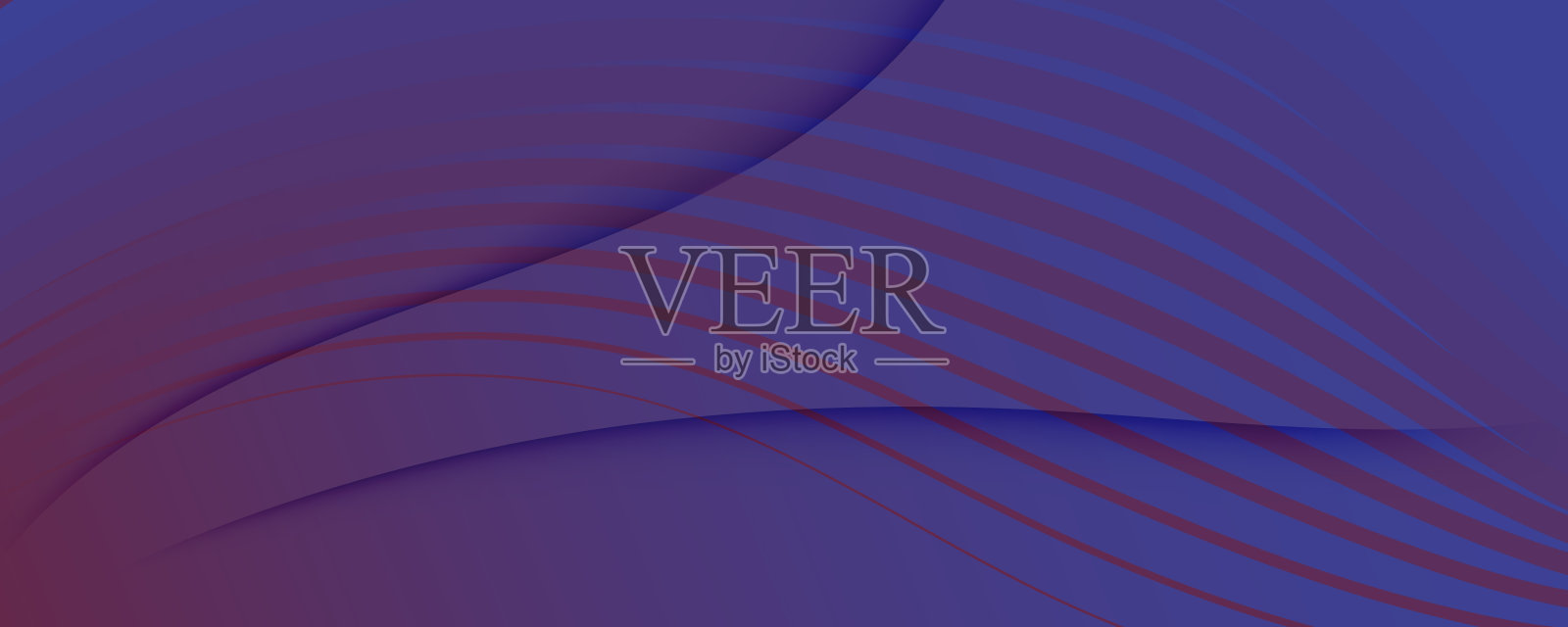 红色动态抽象。流形状纹理。3d插画图片素材