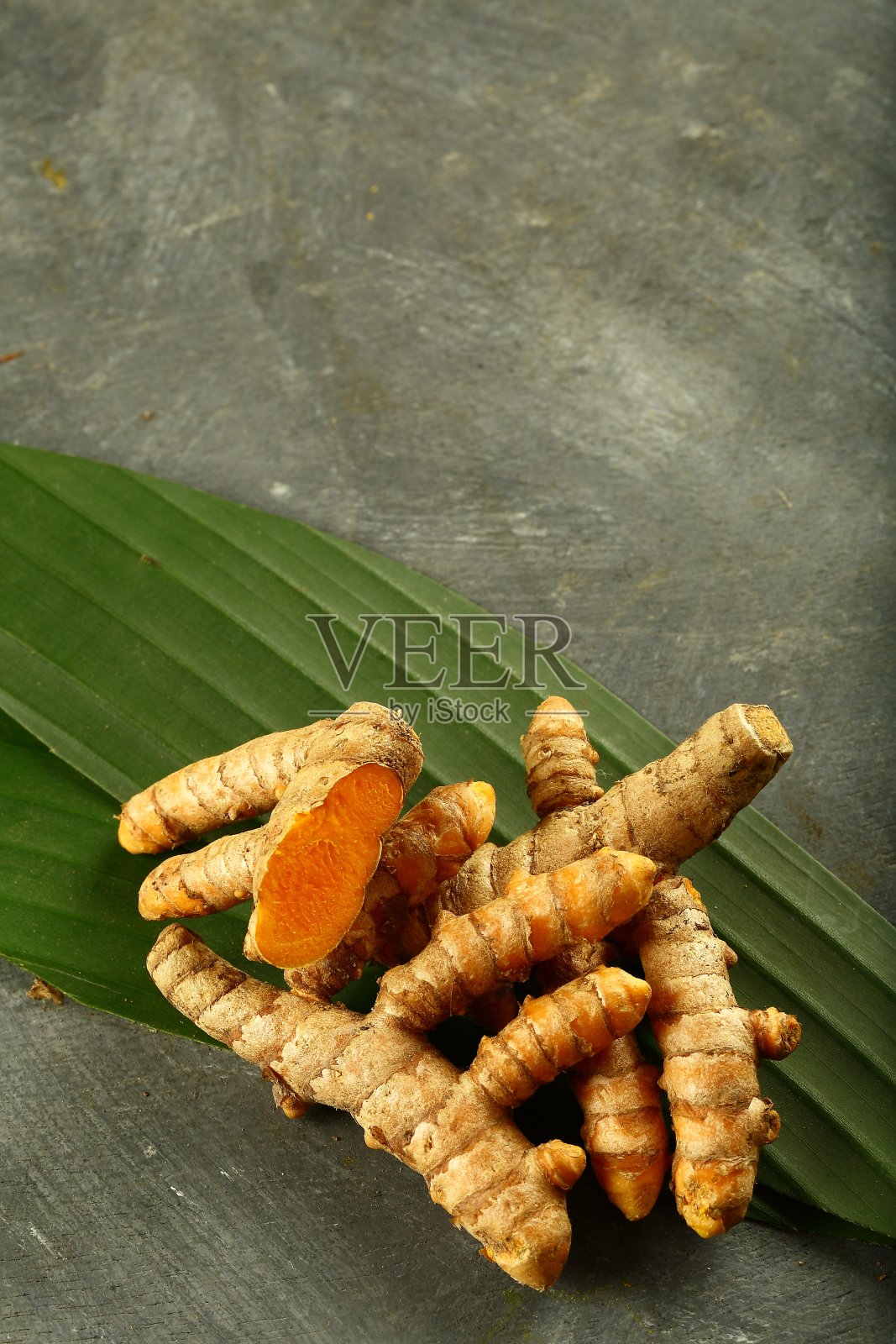 姜黄根照片摄影图片