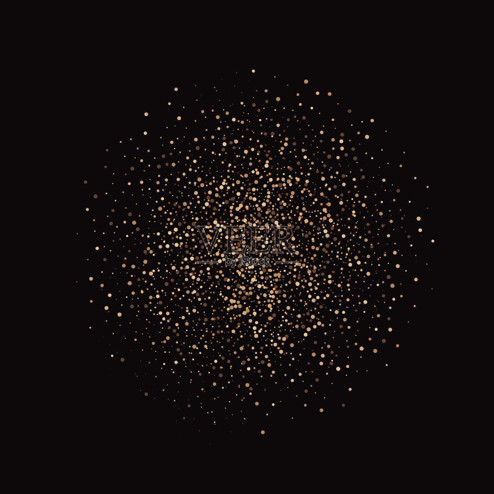 金色闪光波抽象背景金色插画图片素材