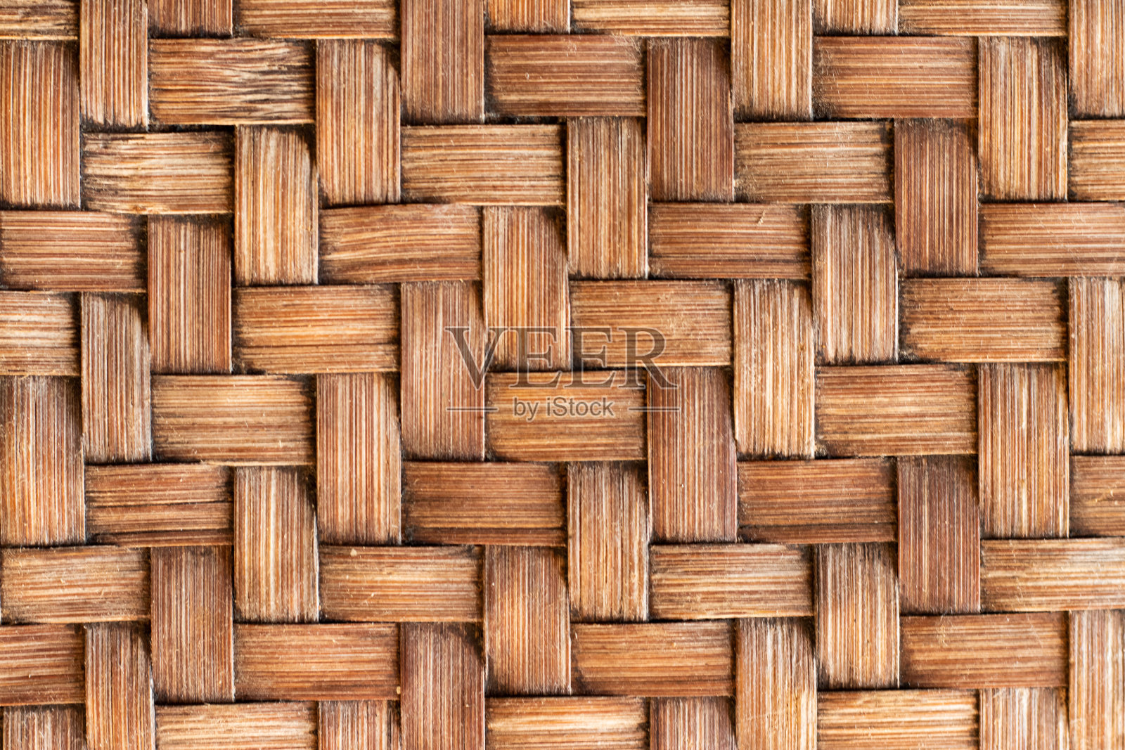 封闭的木材编织工艺纹理背景照片摄影图片