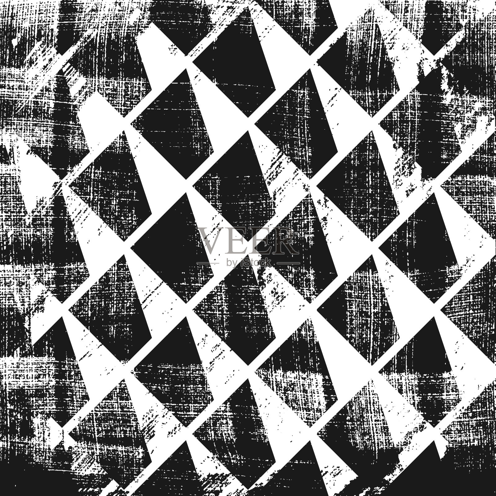 垃圾抽象等距图案插画图片素材