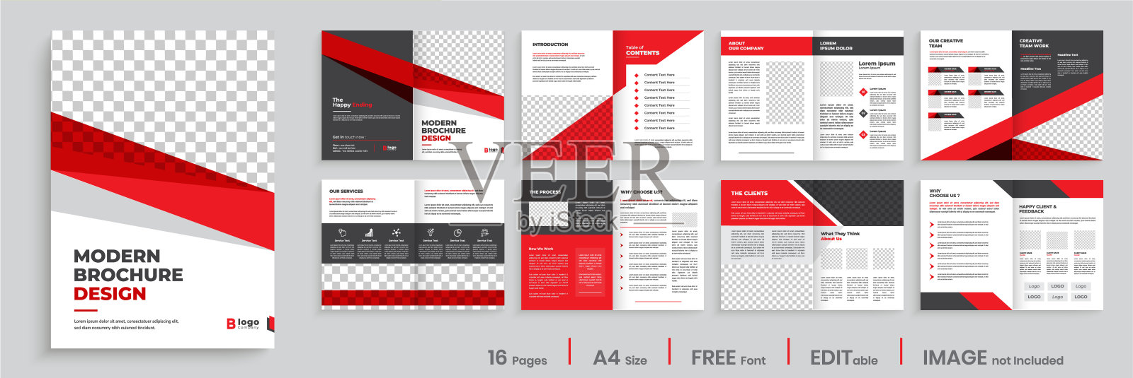 公司页面宣传册设计，商业宣传册模板设计，公司宣传册模板布局，最小年度报告和公司简介模板设计。设计模板素材