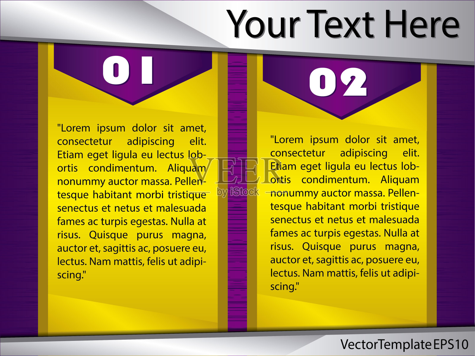 信息图与现实的金属纹理。矢量在高质量。丰富多彩。插画图片素材