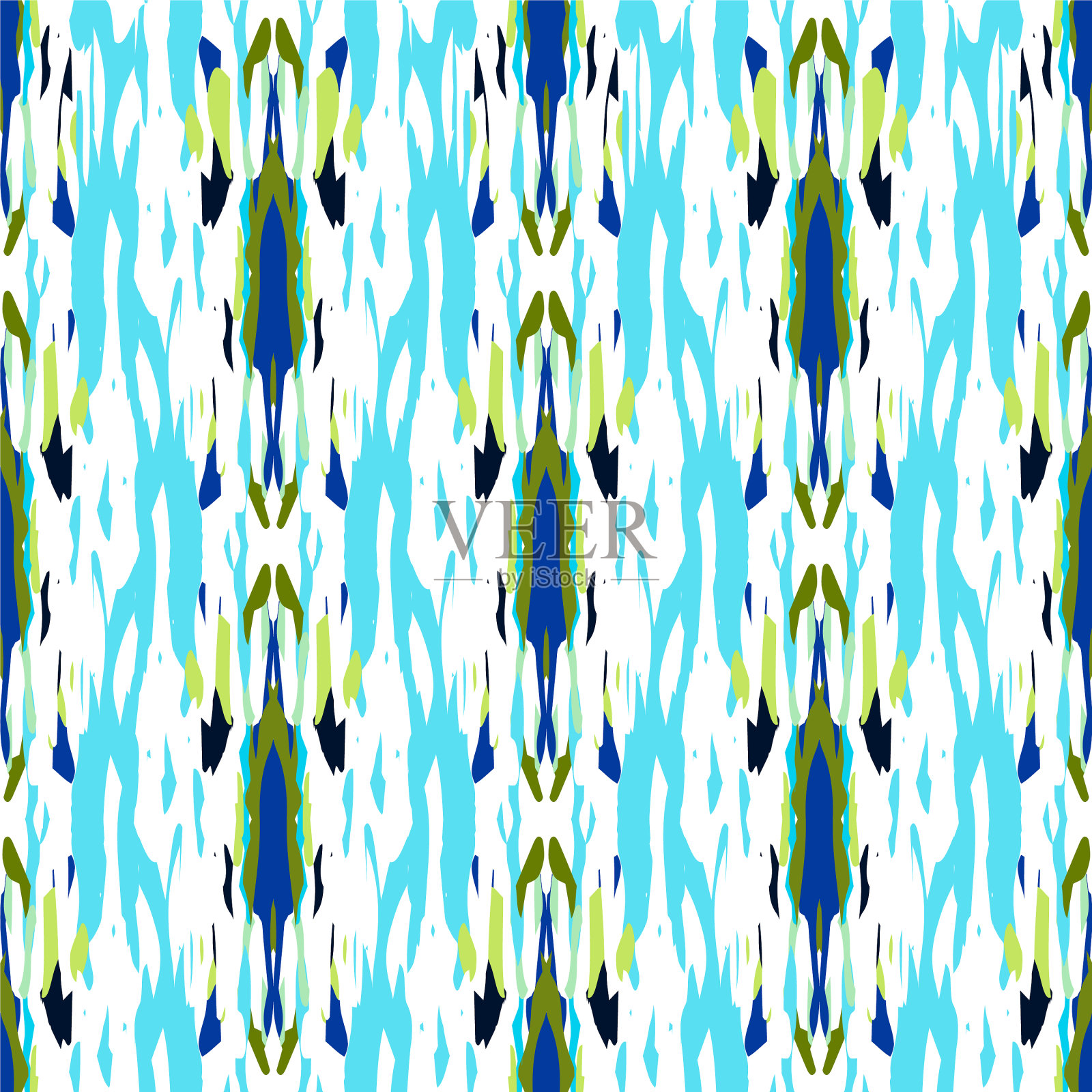 扎染蜡染手绘颜料纹理插画图片素材