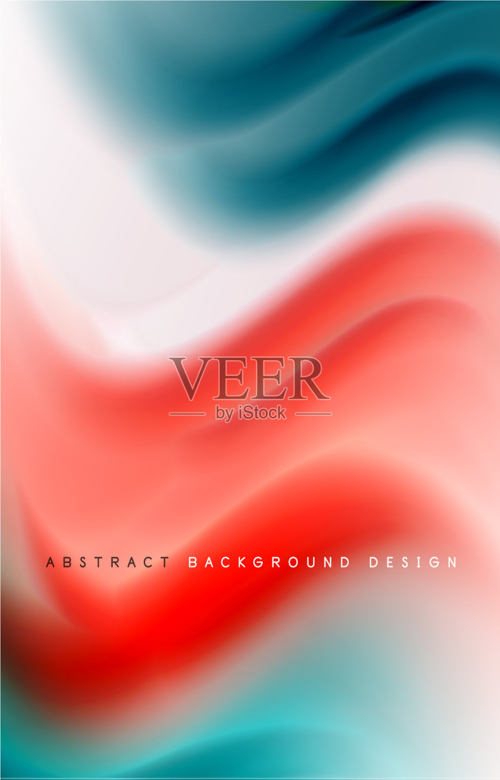 抽象背景-流体颜色梯度波插画图片素材