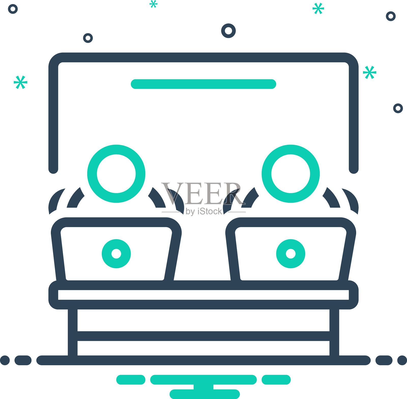 办公室工作插画图片素材