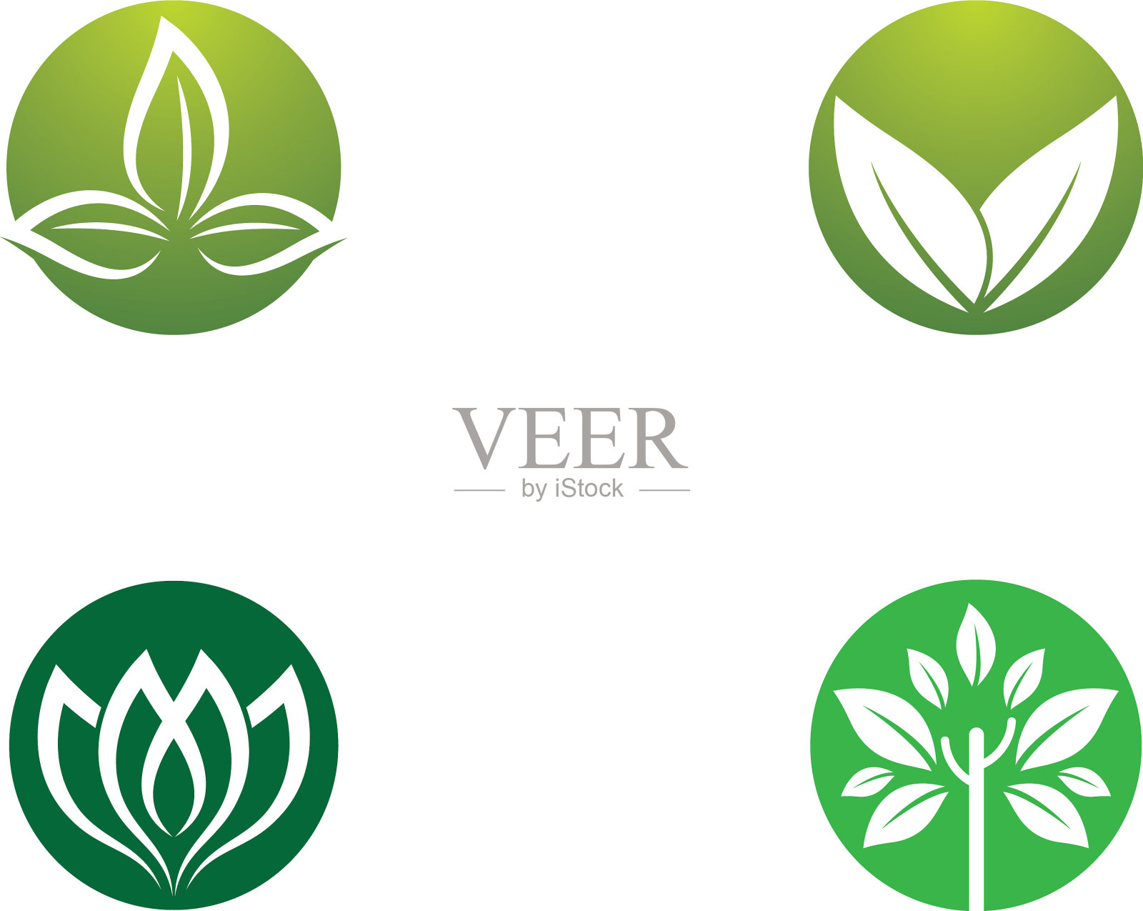 叶子象征图标图标素材