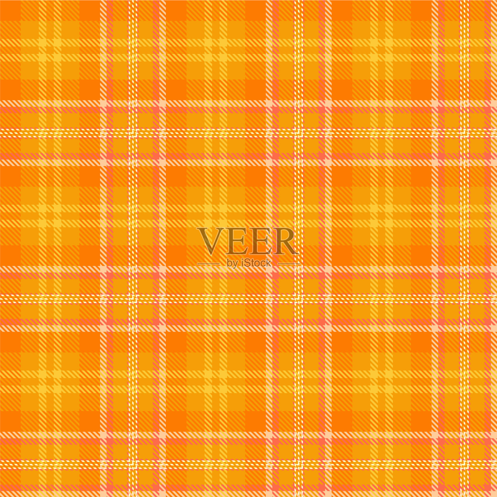 格子呢格子无缝图案背景插画图片素材