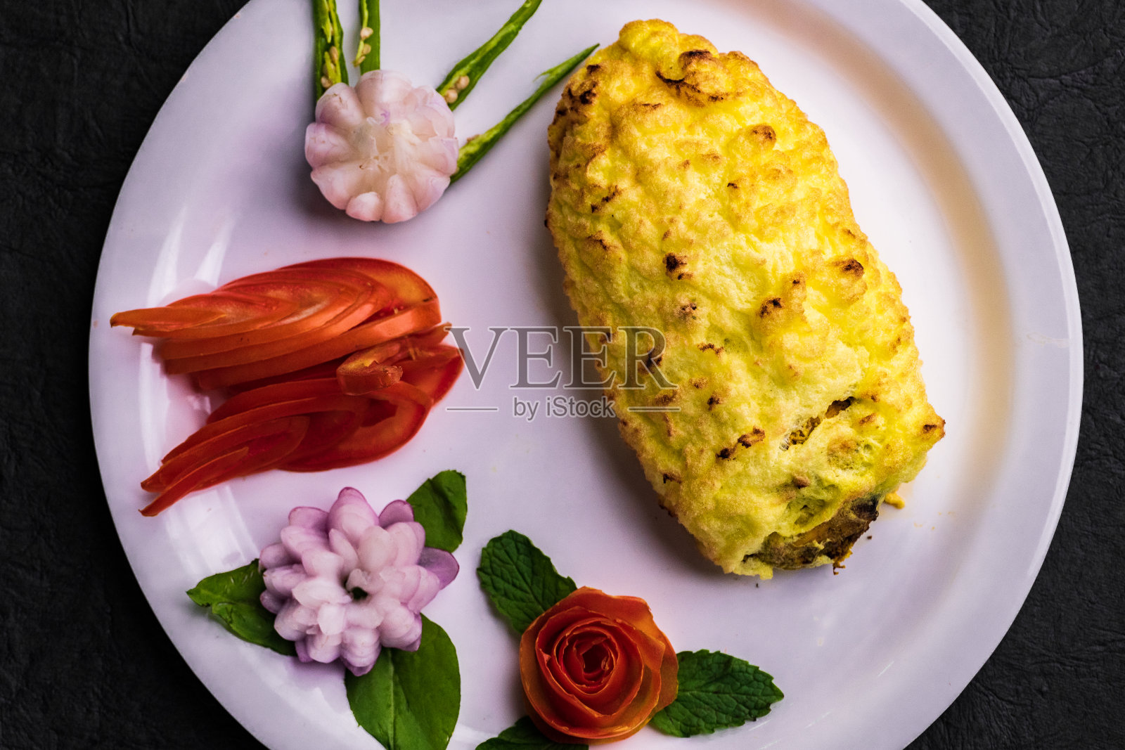 膨化蛋照片摄影图片