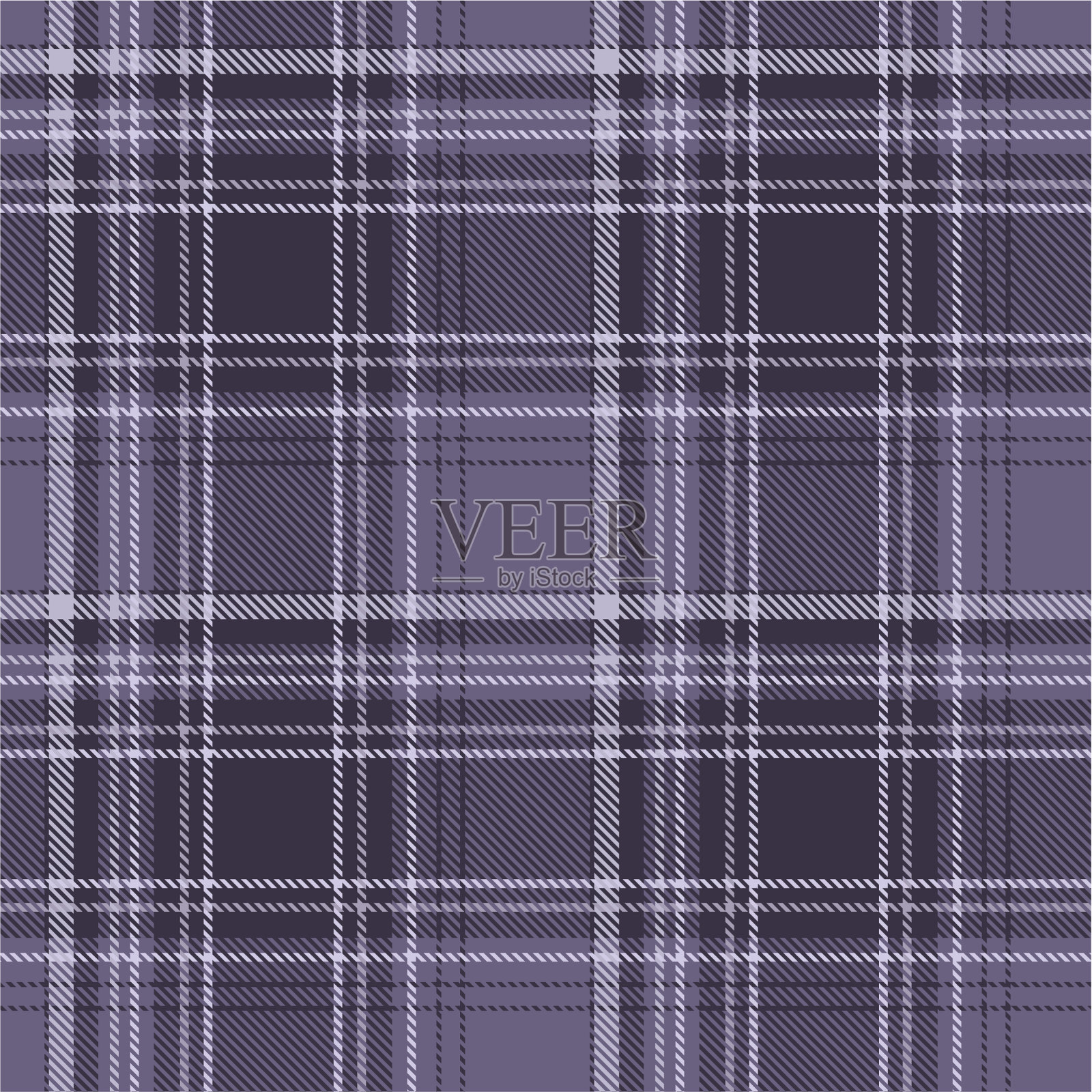 格子呢格子无缝图案背景插画图片素材