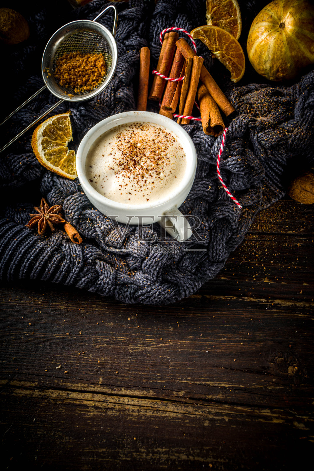 秋甜热饮照片摄影图片