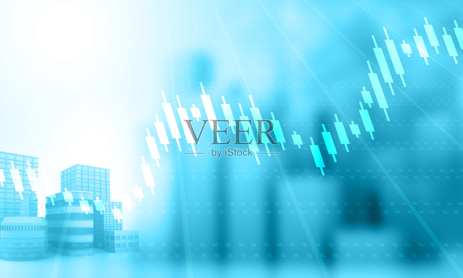 股票市场金融图背景照片摄影图片