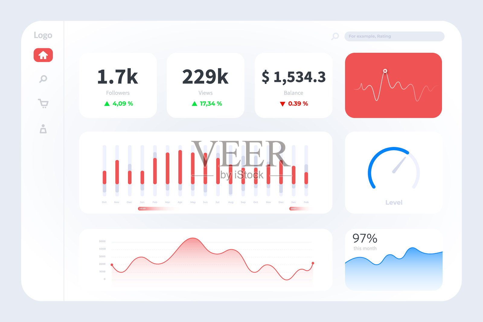 技术用户界面UI信息图形数字插画图片素材
