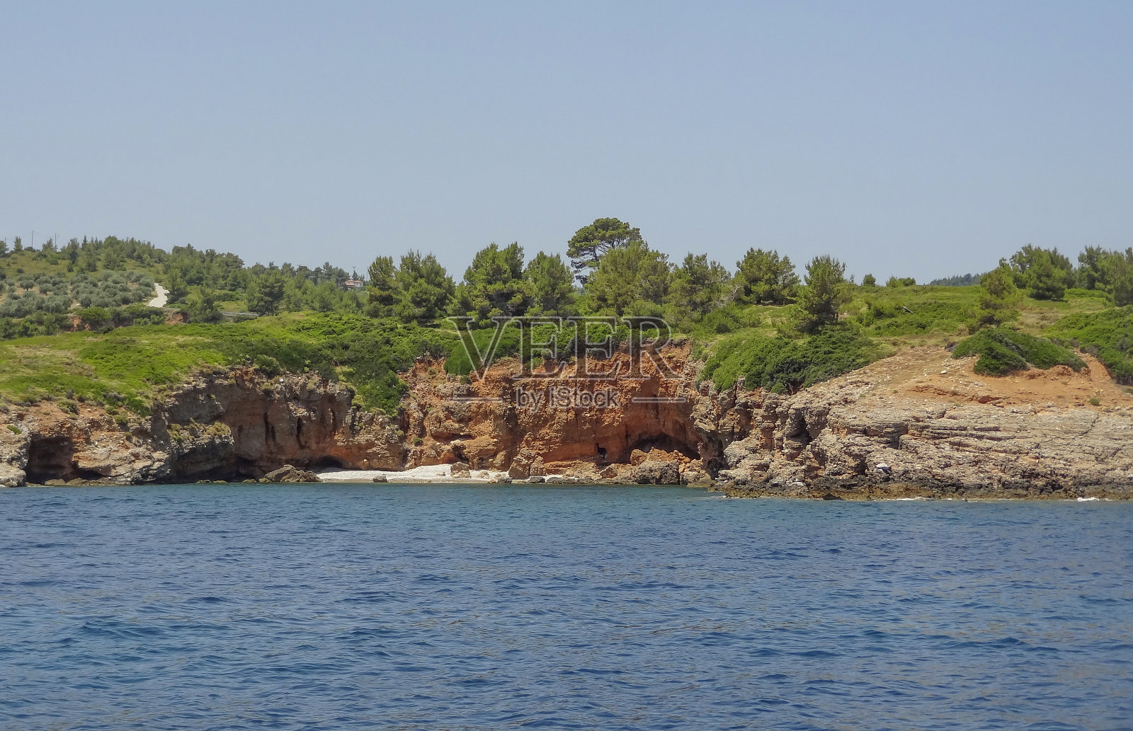 在希腊的Alonnisos附近照片摄影图片