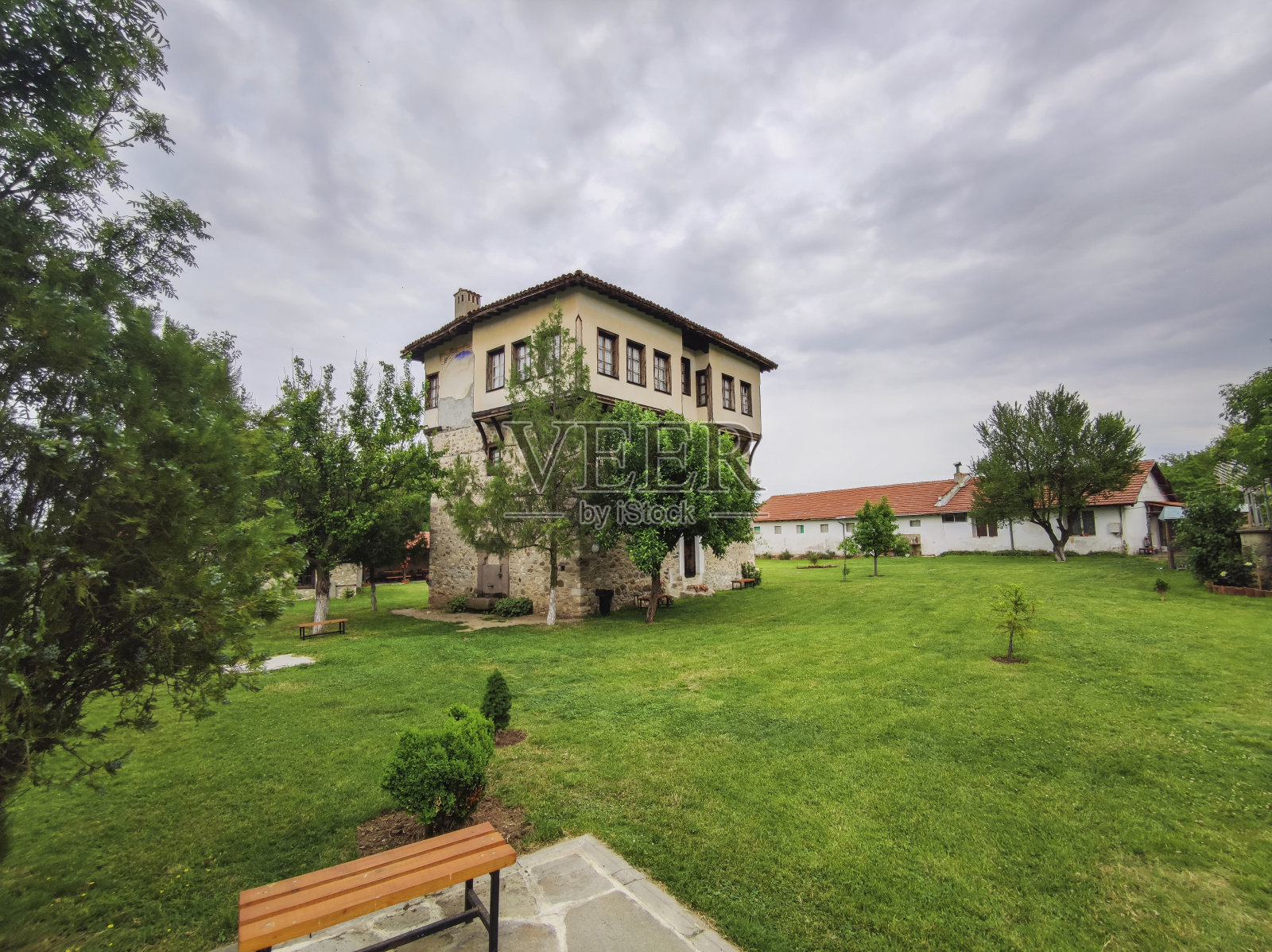 阿拉波沃修道院，献给圣内德利亚，保加利亚照片摄影图片