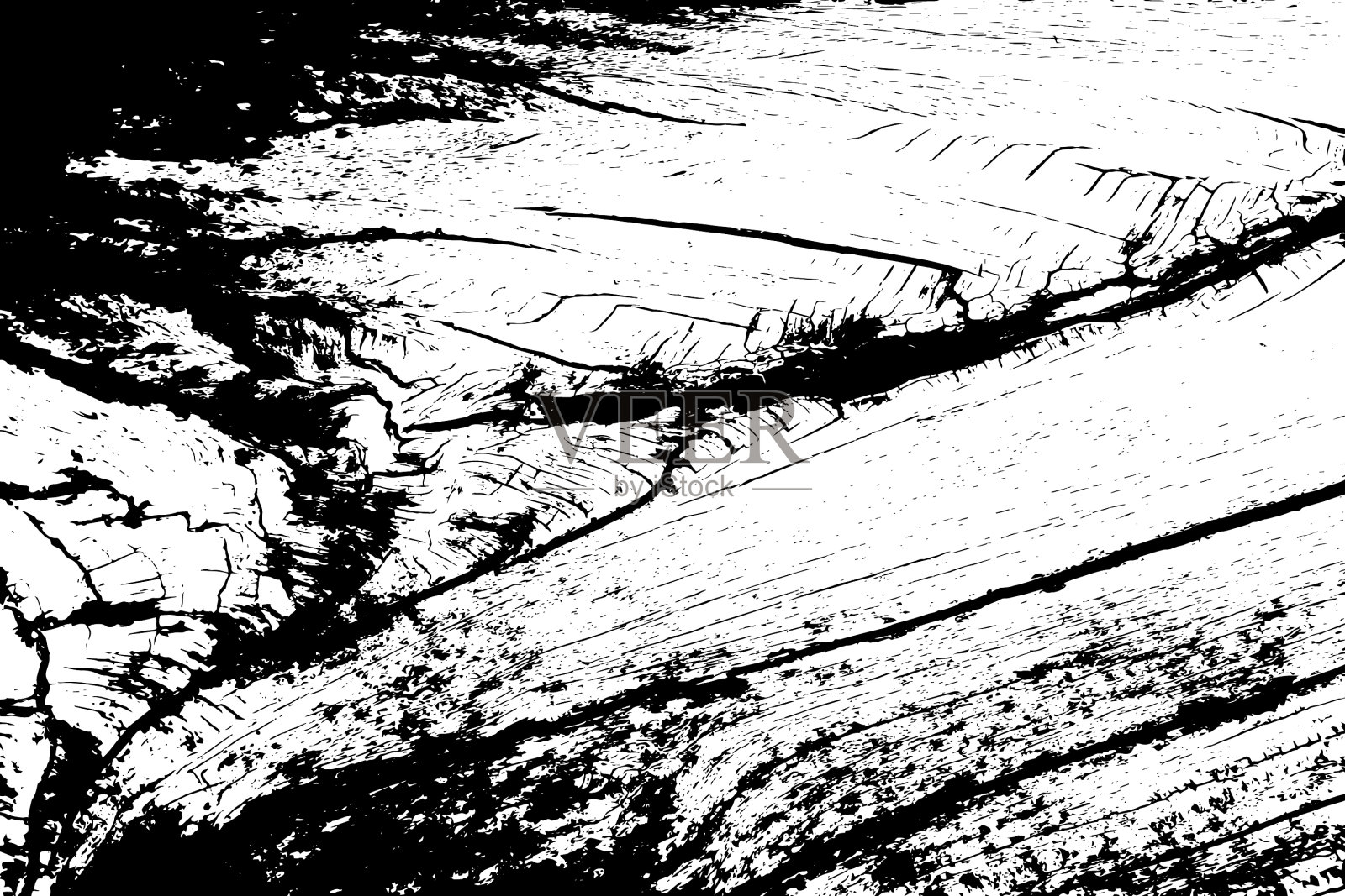 垃圾黑和白色的颜色木材纹理插画图片素材