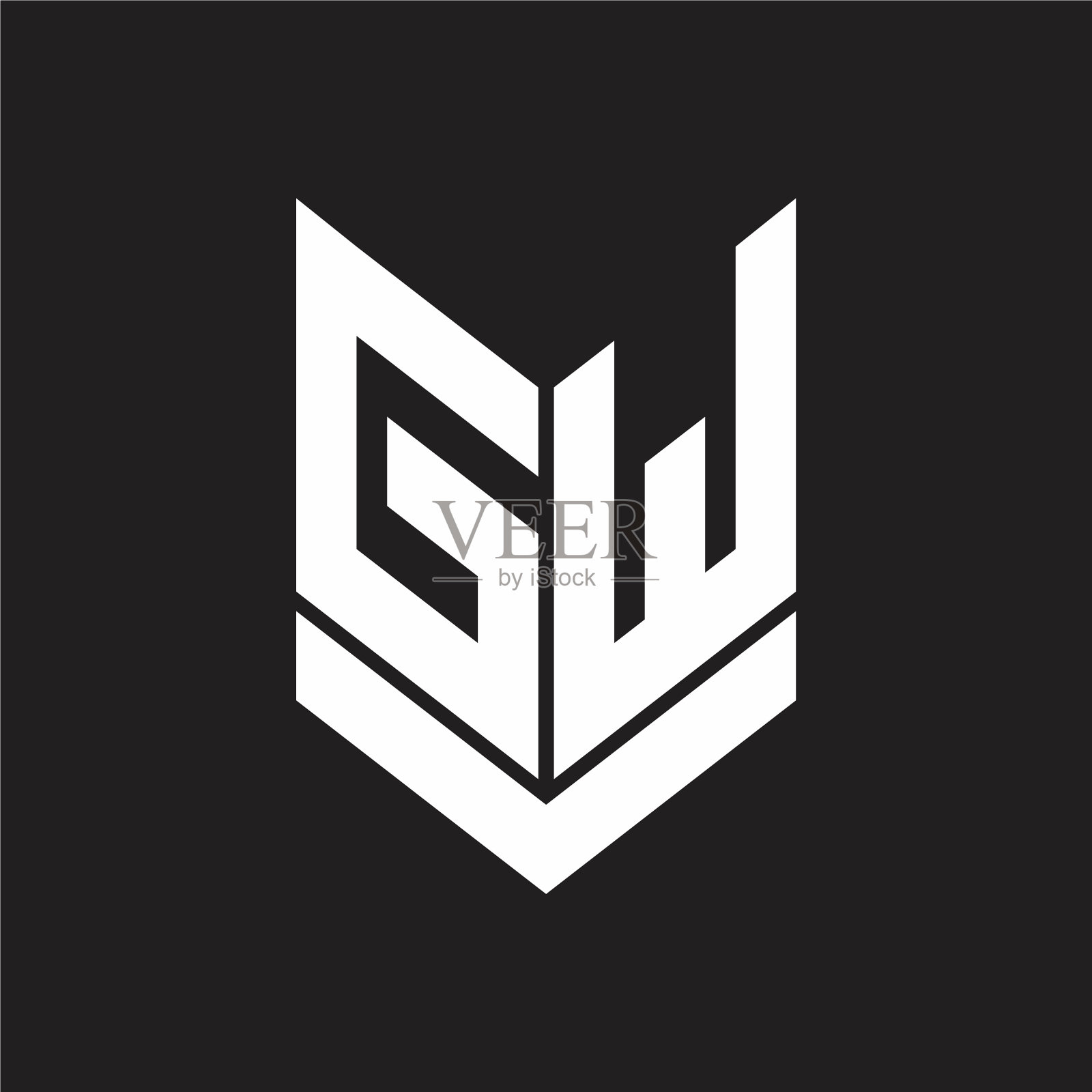 徽标与徽盾风格设计插画图片素材